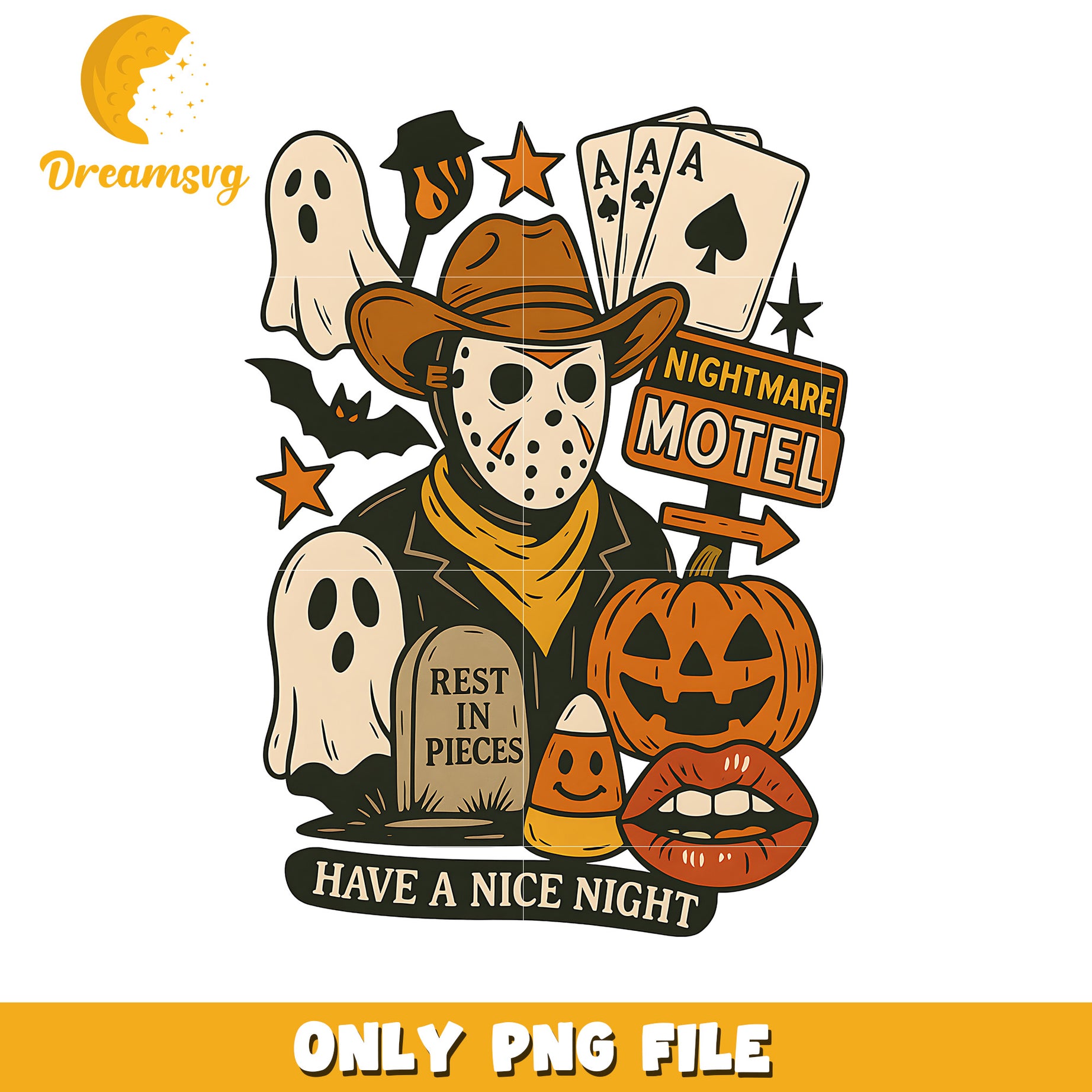 Jason halloween happy halloween png, spooky halloween png, trick or treat png