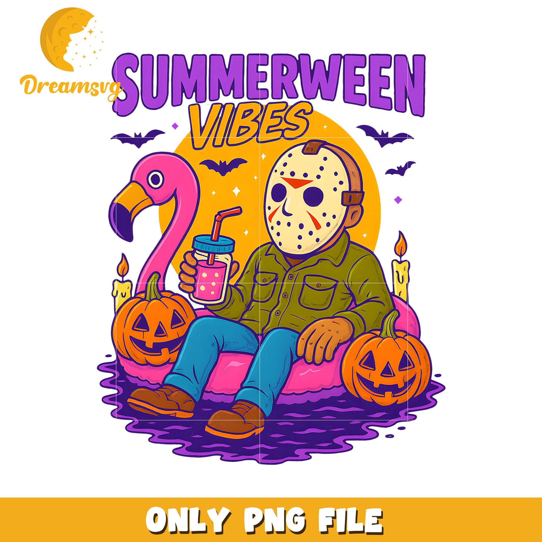Jason summerween vibes png, halloween times png, spirit halloween png