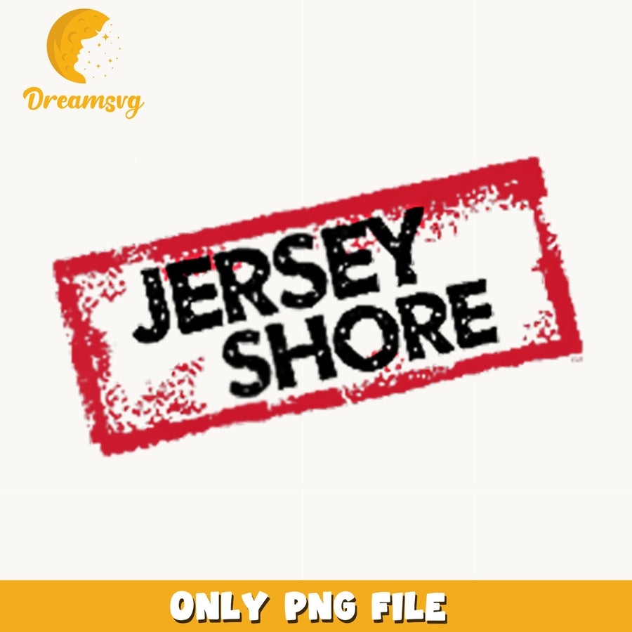 Jersey Shore Design PNG, Coastal Vibes, Summer Fun PNG