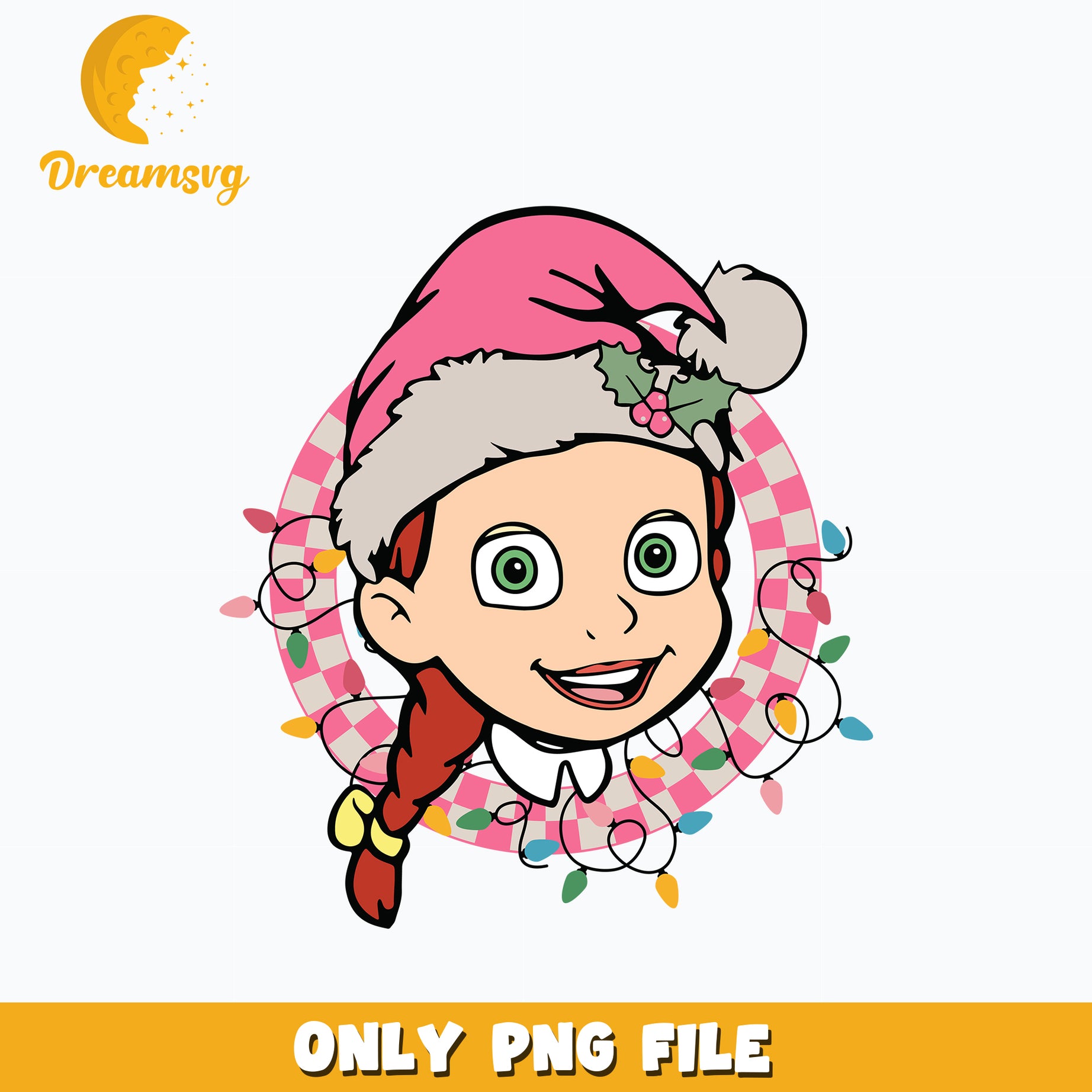 Jessie Pink Christmas png