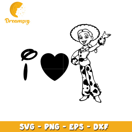 Jessie Toy Story SVG Cut File