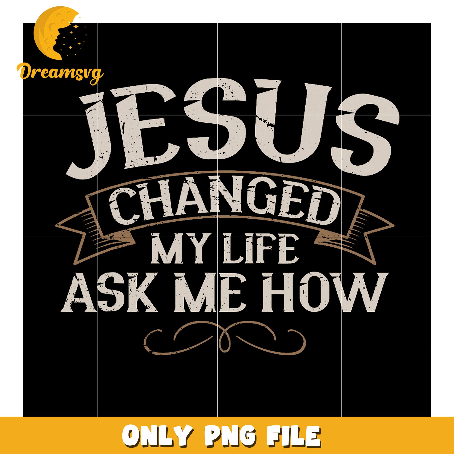 Jesus Changed My Life PNG