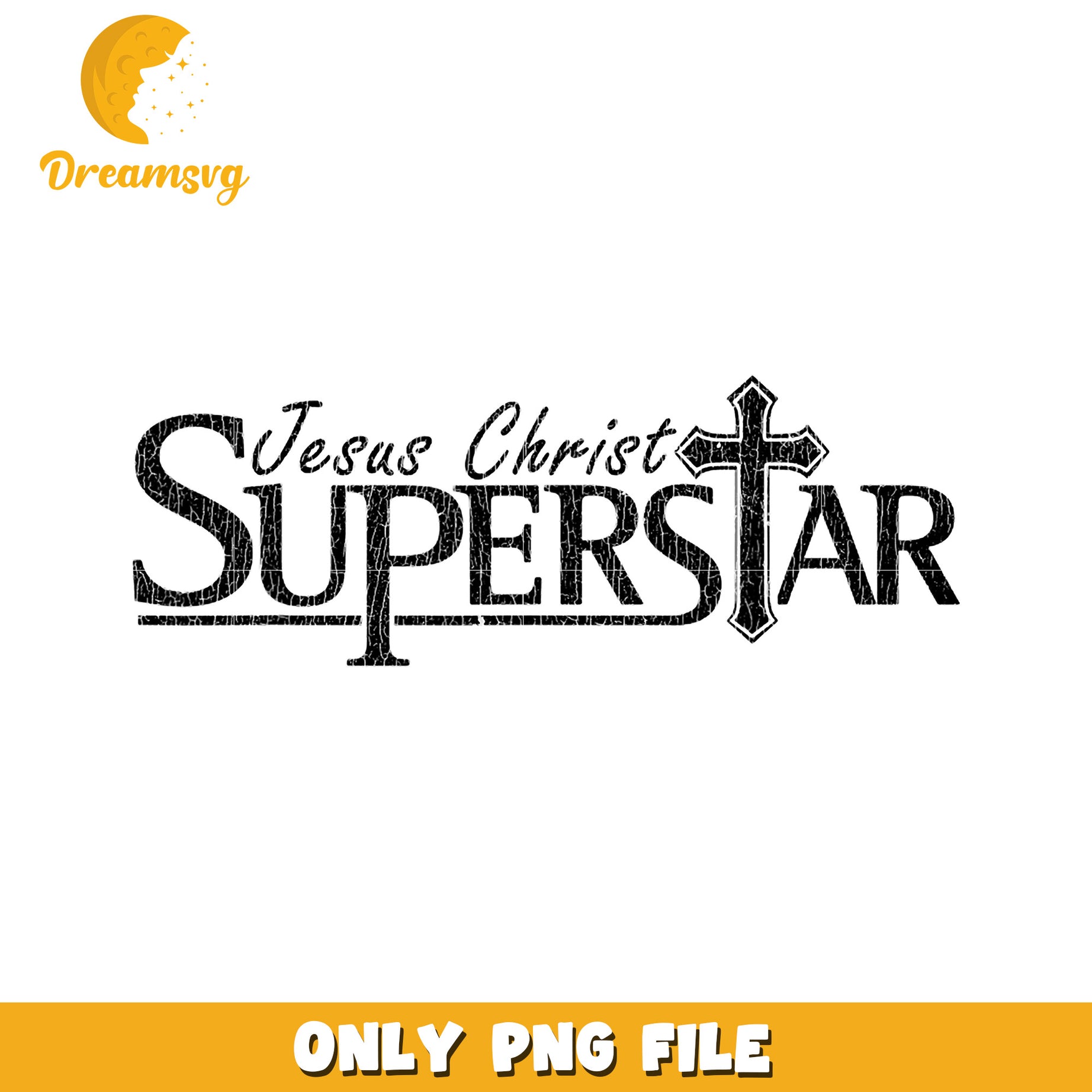 Jesus Christ Superstar PNG Design