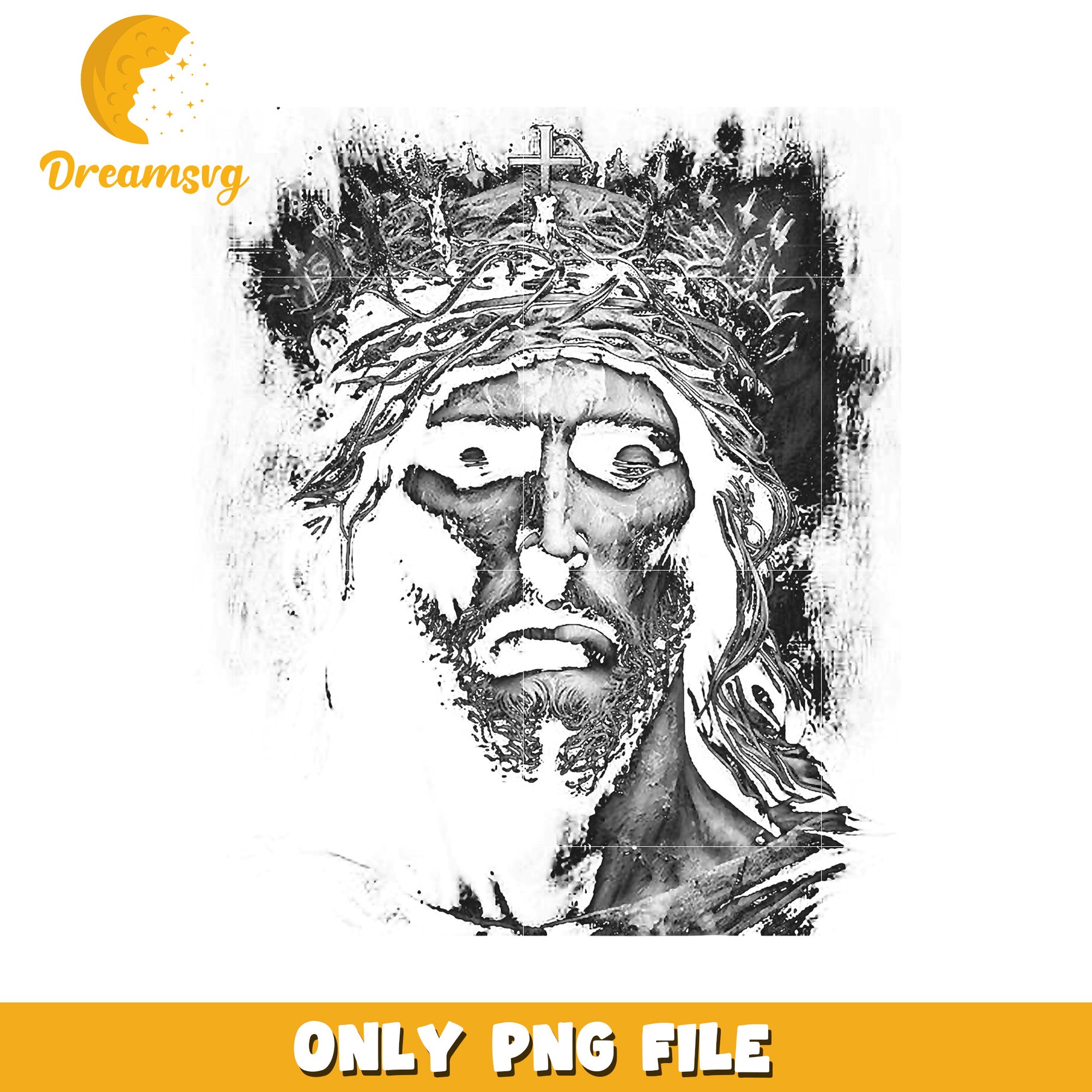 Jesus Crown of Thorns PNG Image