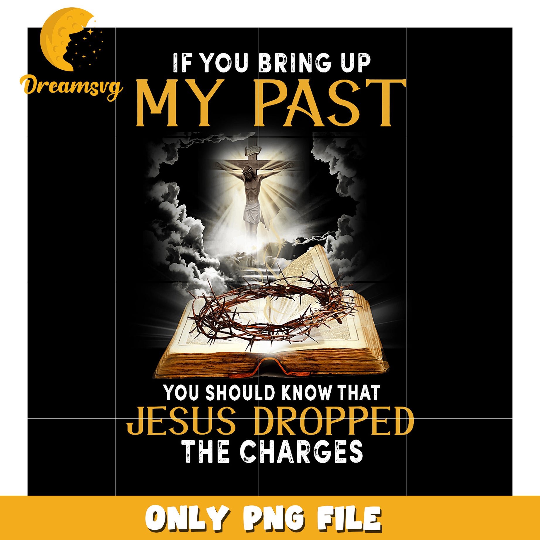 Jesus Dropped the Charges PNG