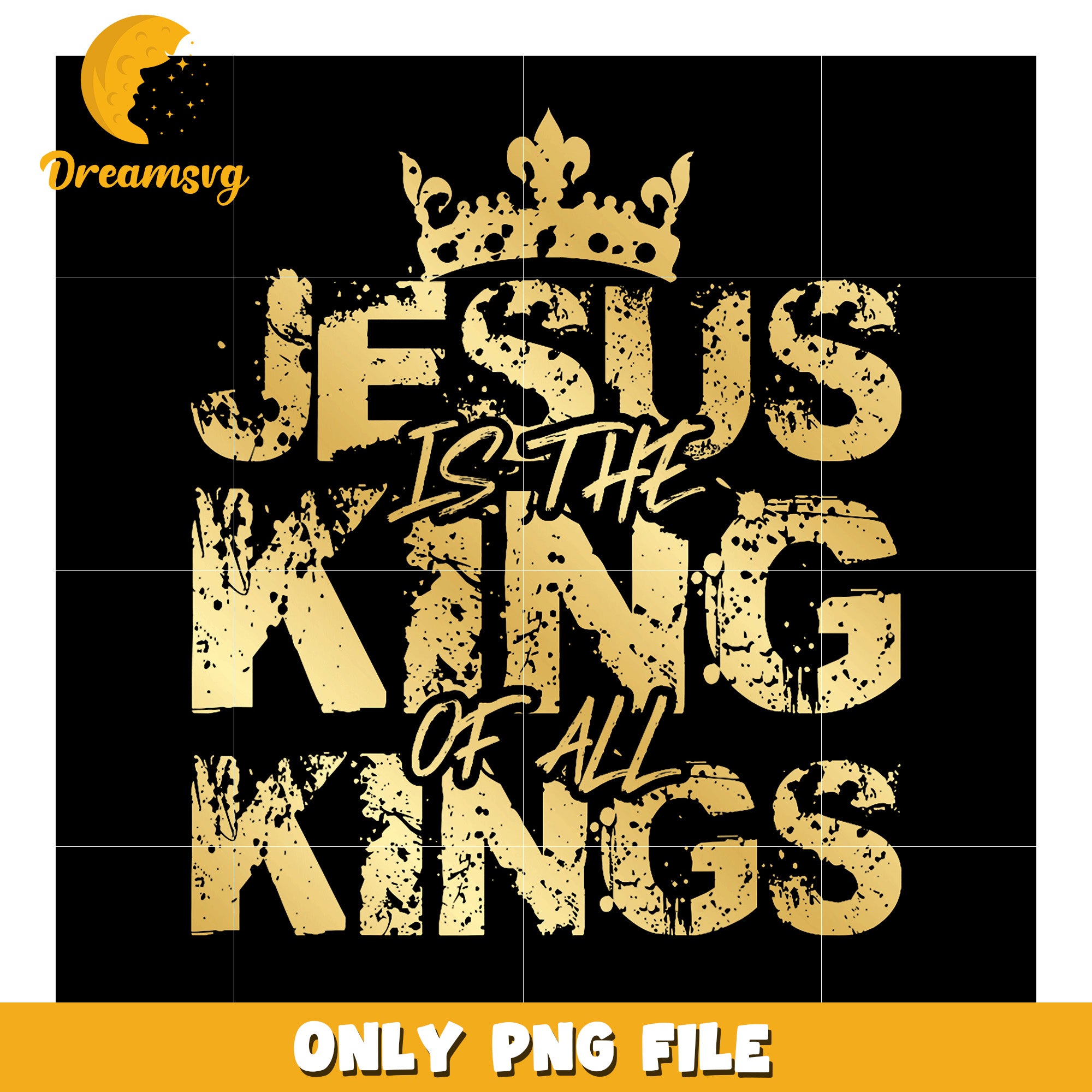 Jesus Is King Of All Kings PNG