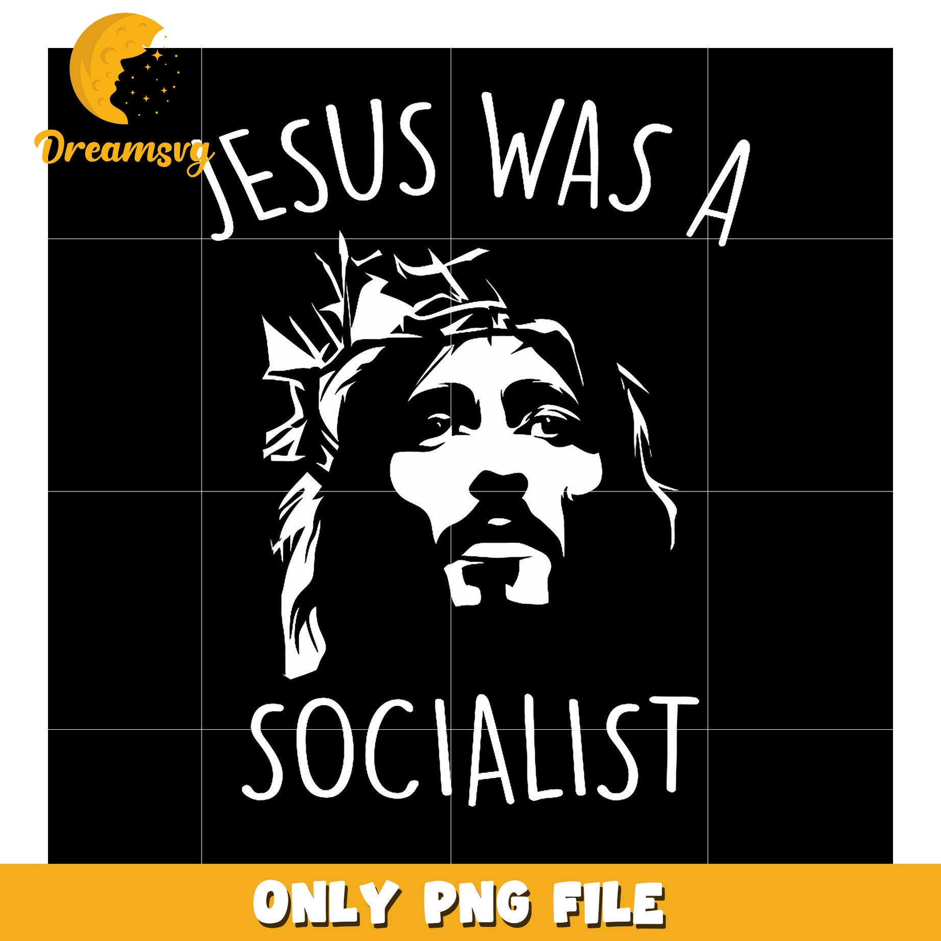 Jesus Was A Socialist PNG Design