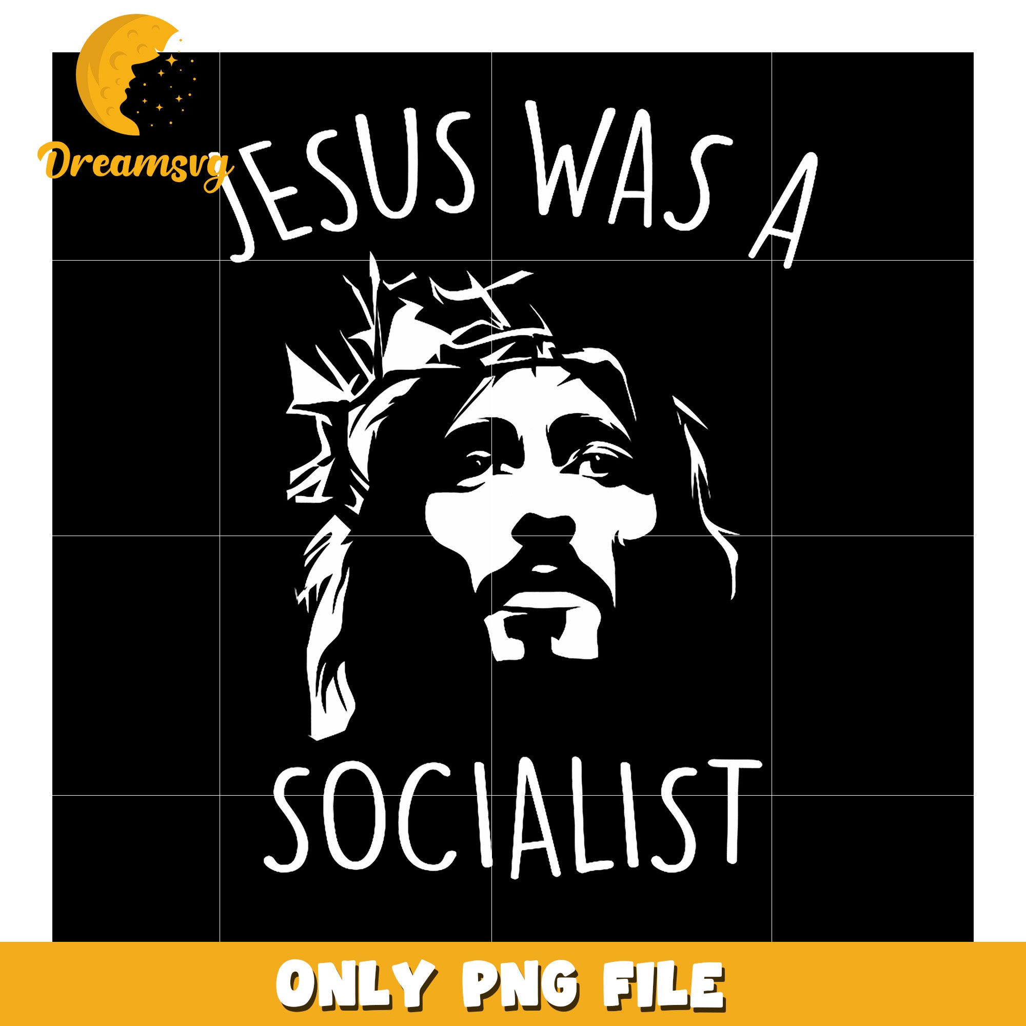 Jesus Was A Socialist PNG Design