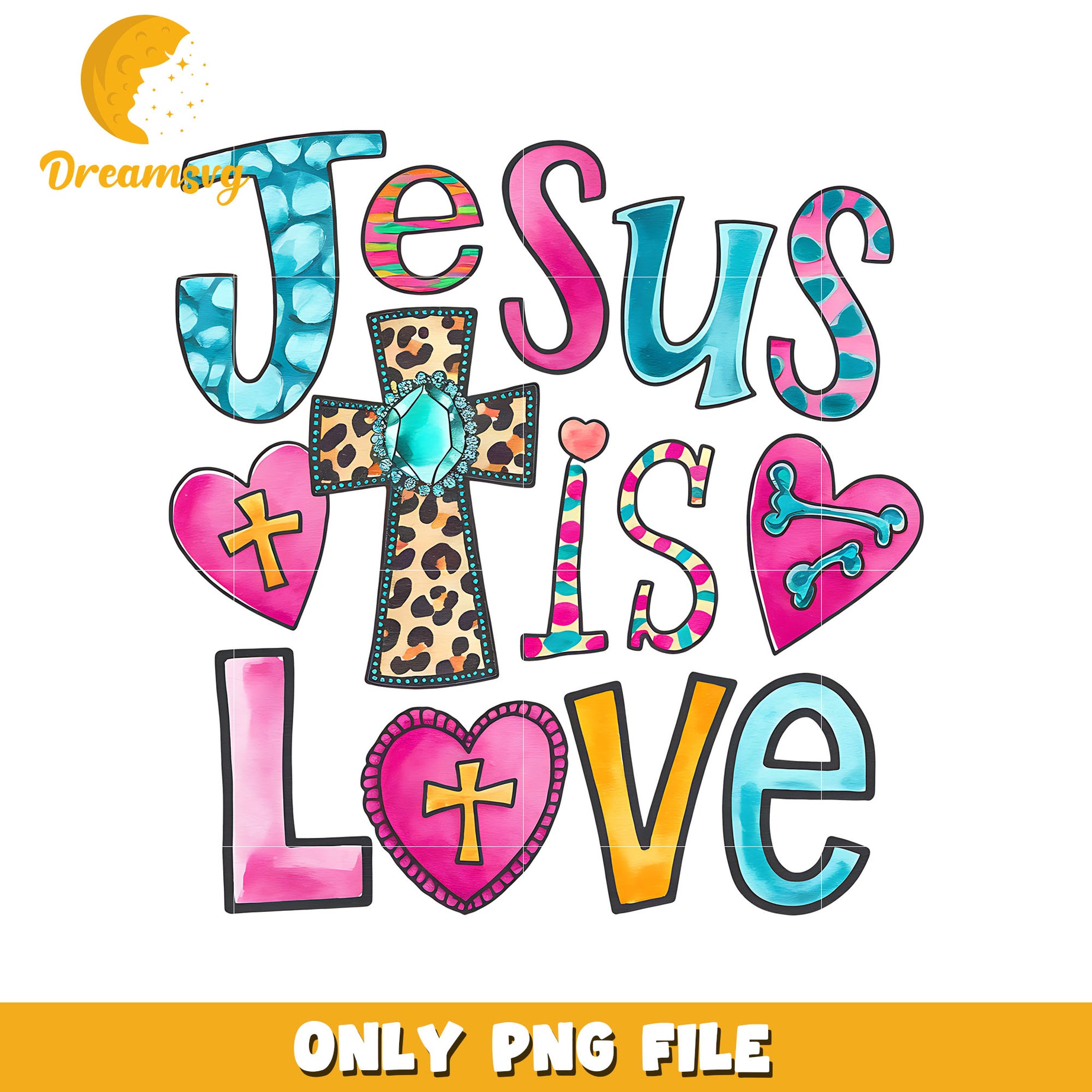 Jesus is love valentine png, jesus png, love valentine png