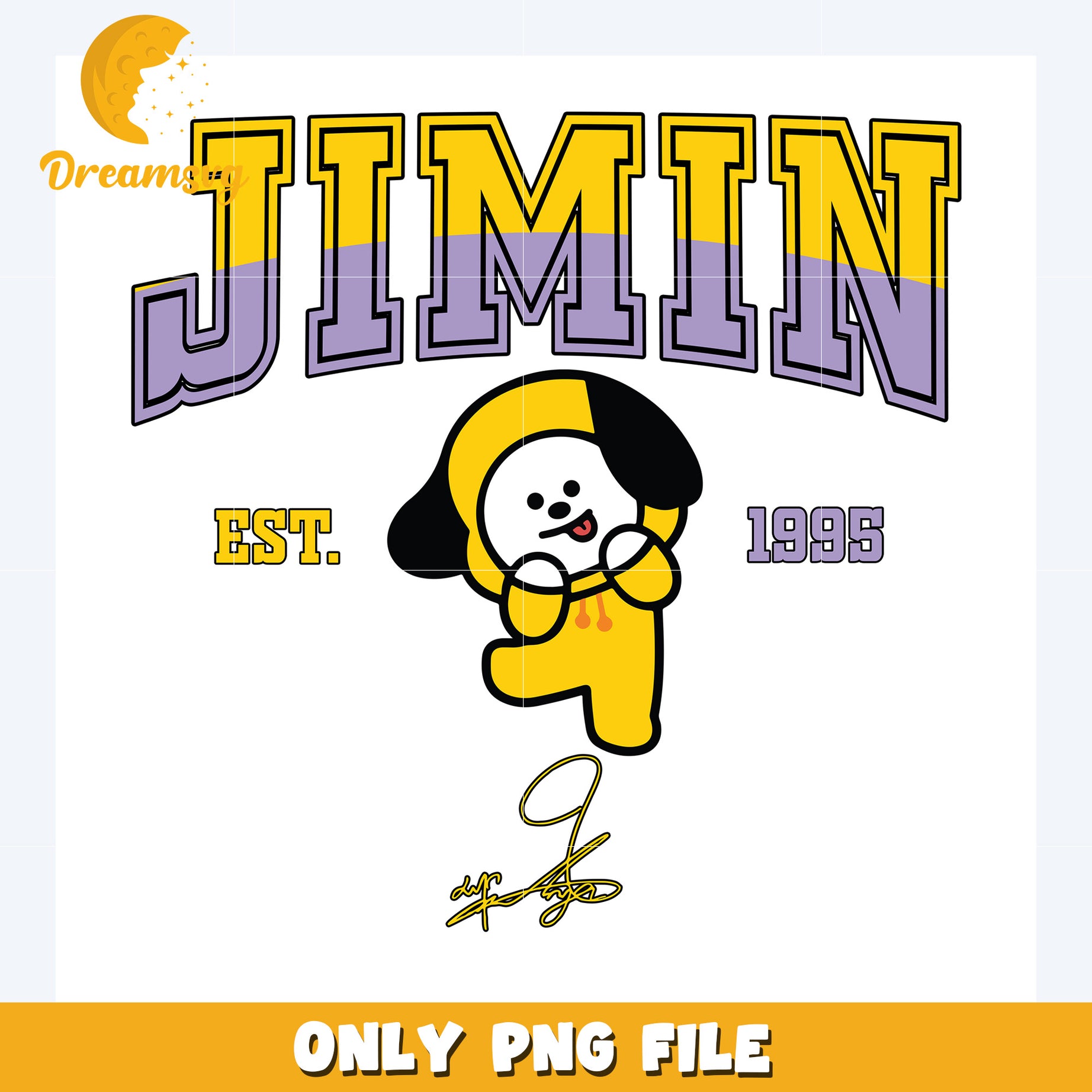 Jimin est 1995 png, bts bt21 png, kpop band mascot png