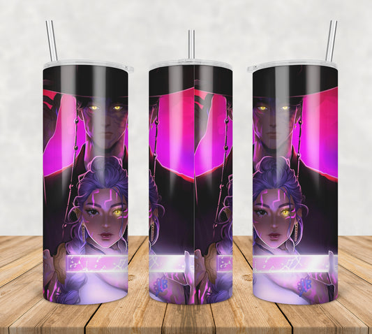 Jinu and mira demon tumbler png, jinu demon tumbler png, mira demon tumbler png