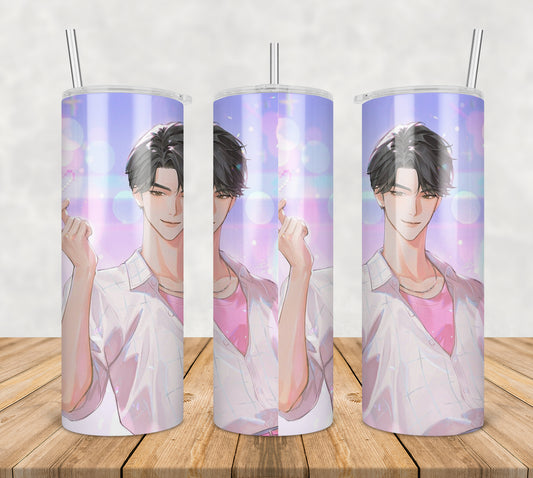 Jinu beautiful boy tumbler png, jinu tumbler png, beautiful boy tumbler png