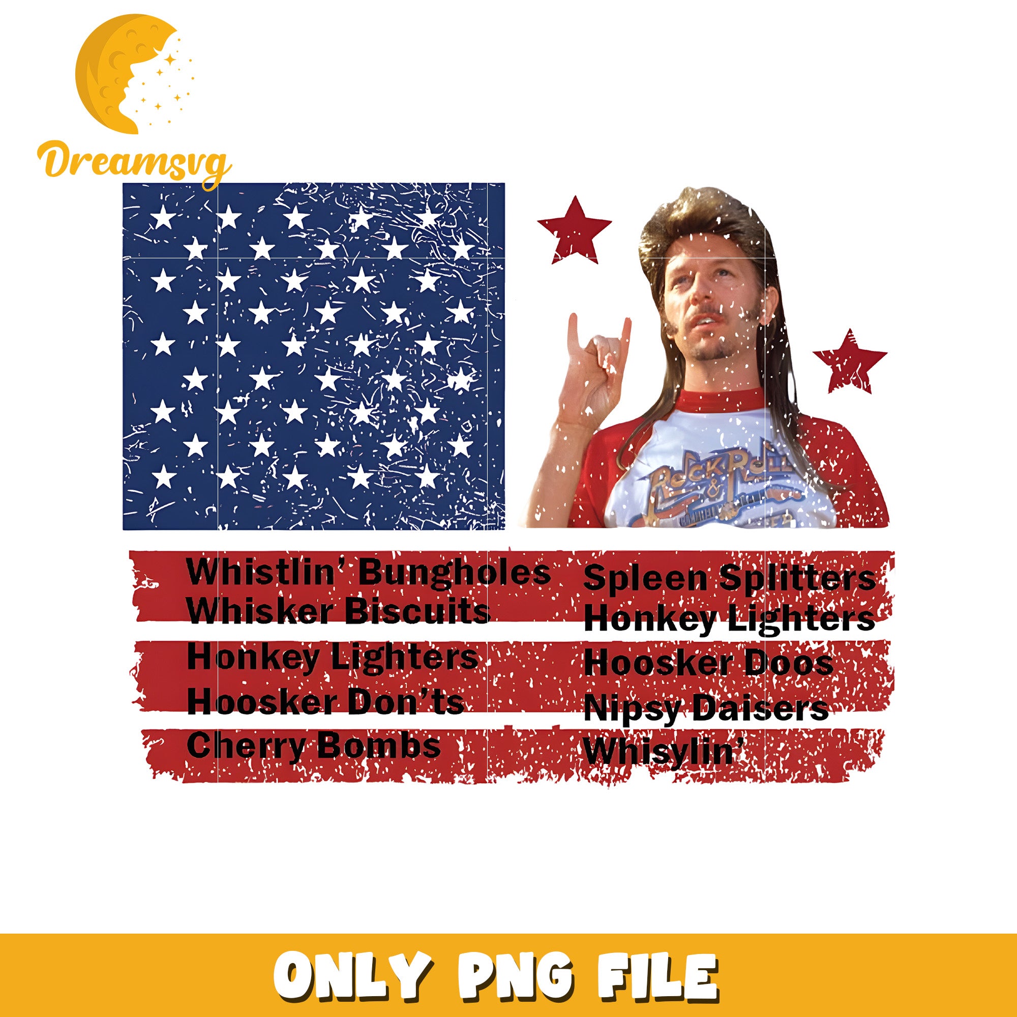 Joe dirt america funny  design png, usa pride png, independence day png