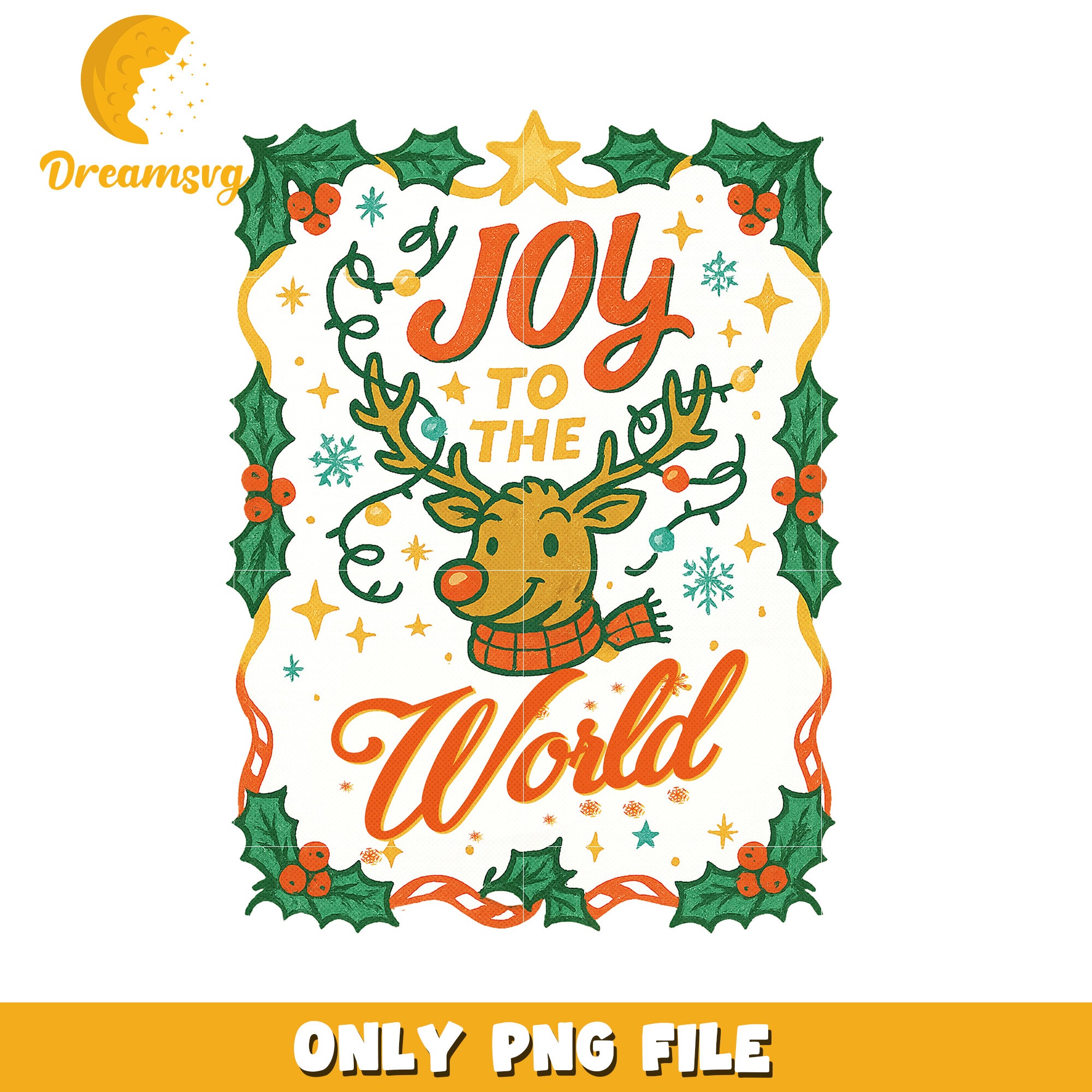Joy world png, christmas lights​ png, christmas music​ png