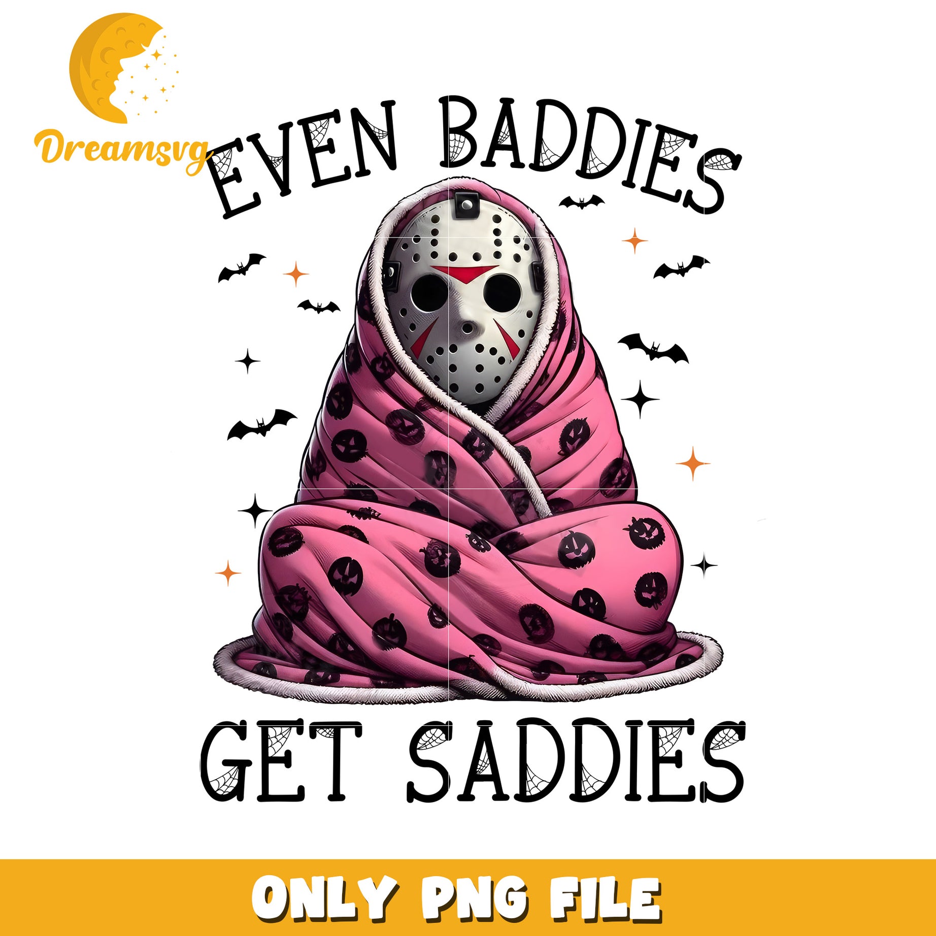 Json baddies get saddies png, halloween town png, happy design png
