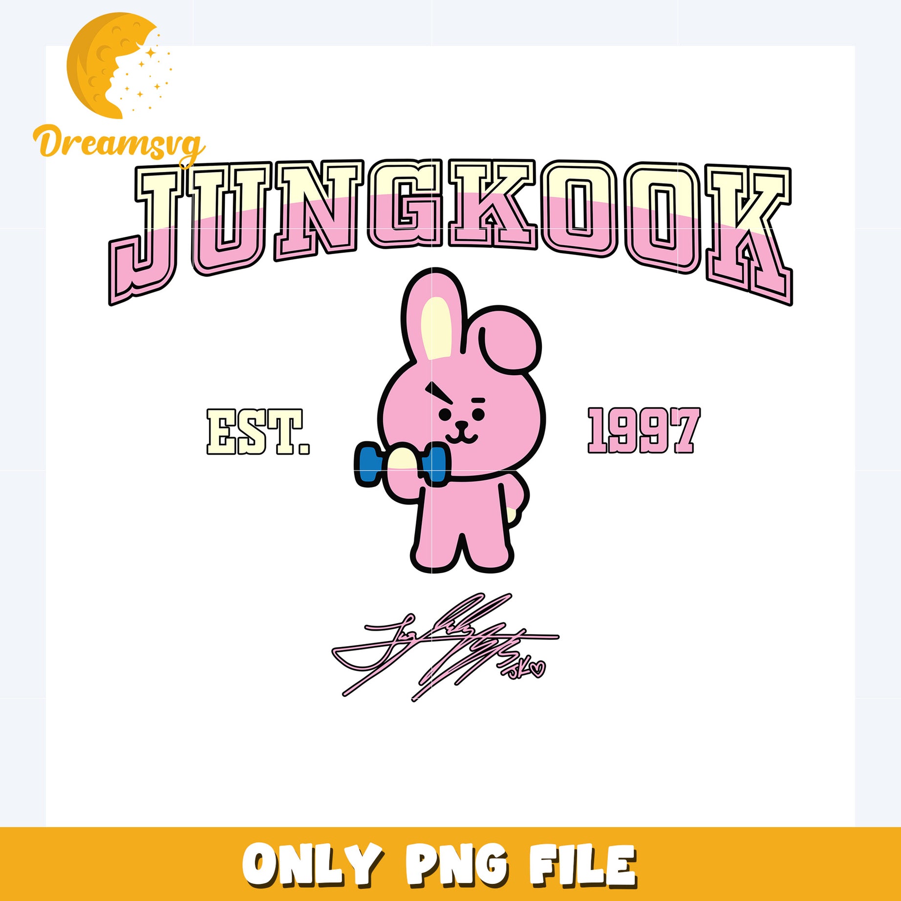 Jungkook png, bts mascot png, bt21 characters png