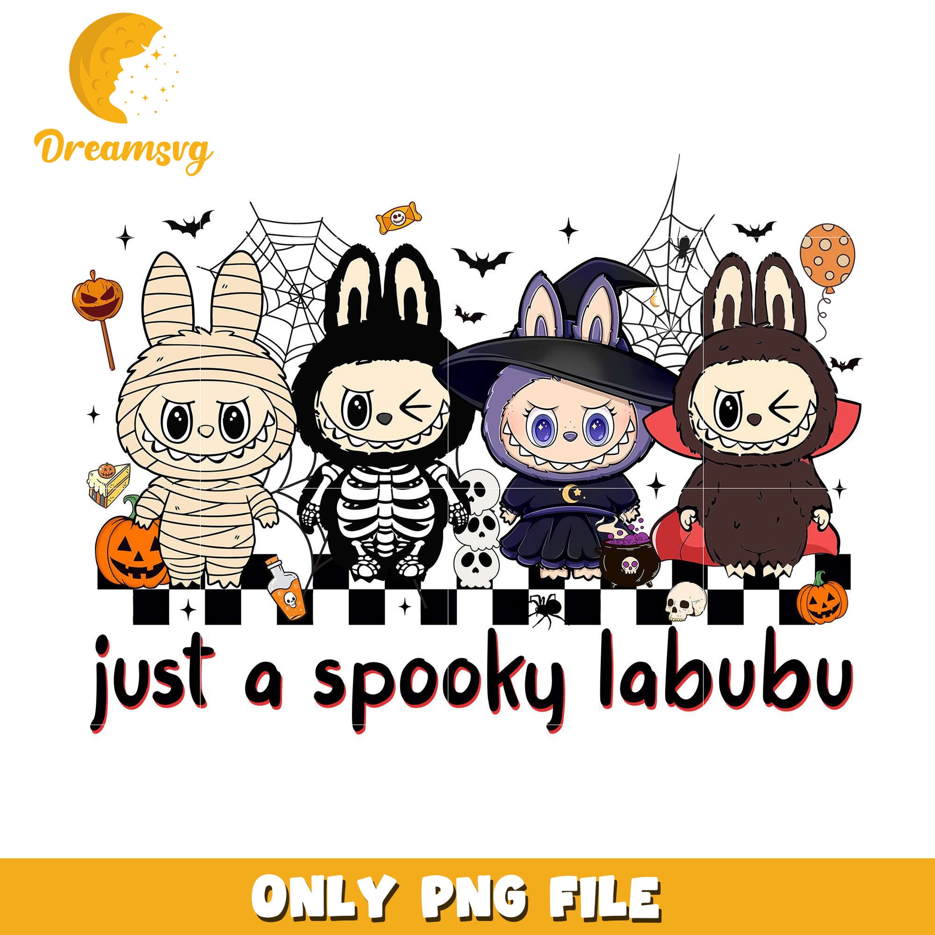 Just a spooky labubu png, halloween kills​ halloween ends​ png