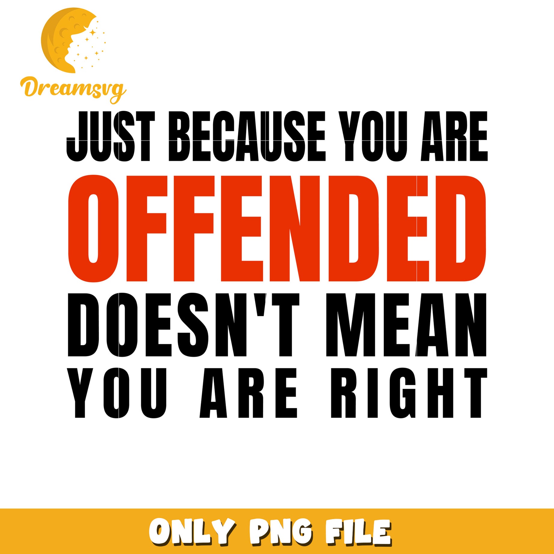 Just because you are offended png, charlie kirk flash​​ png, charlie kirk podcast​​ png
