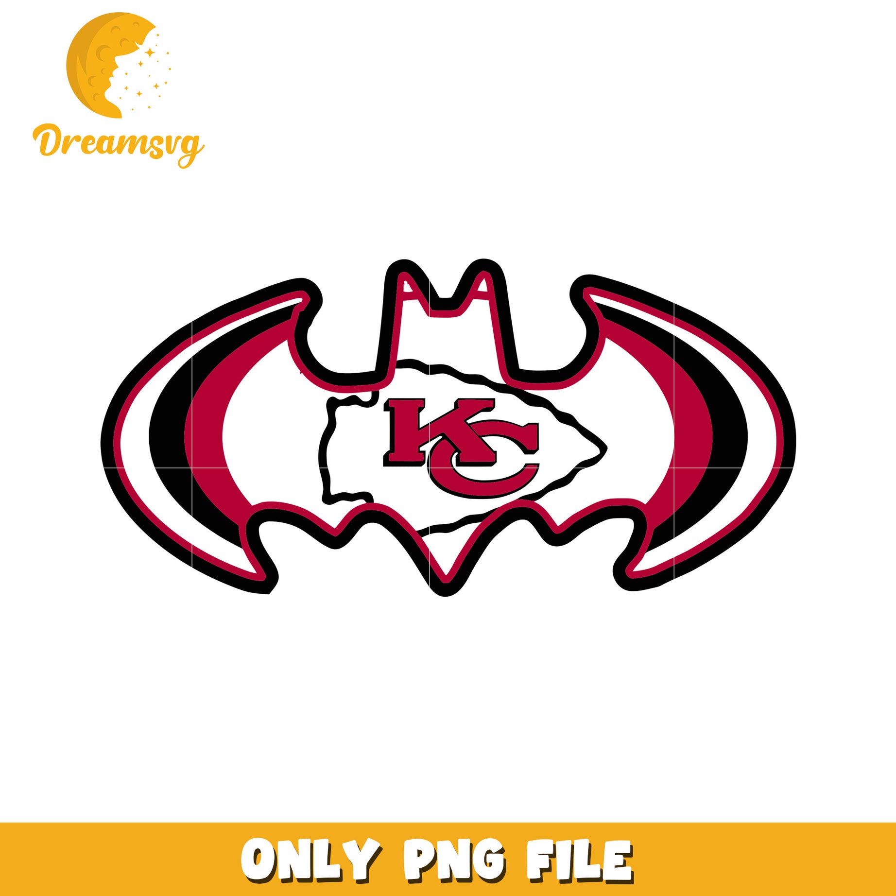 KC Chiefs Batman PNG