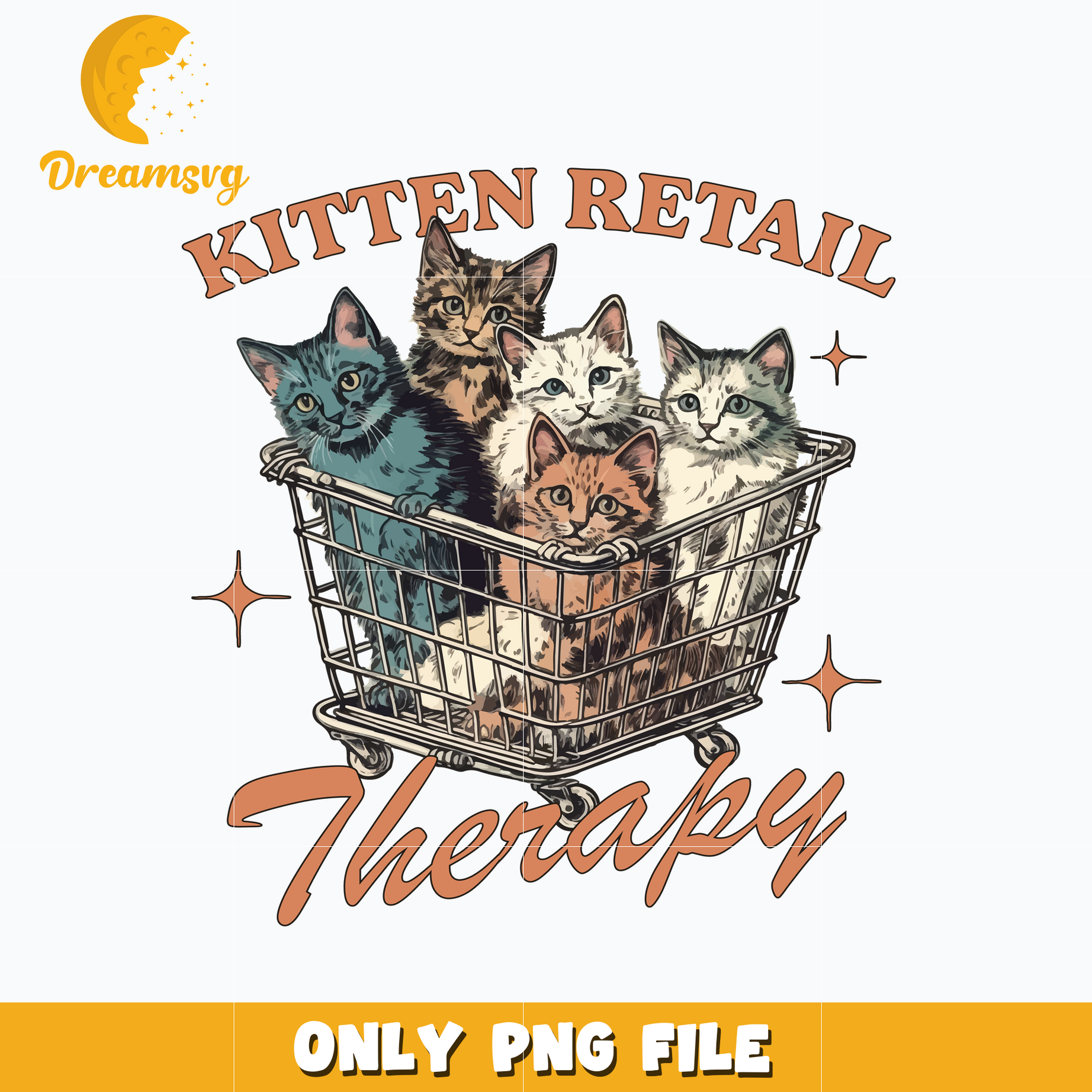Cat Kitten Retail Therapy png