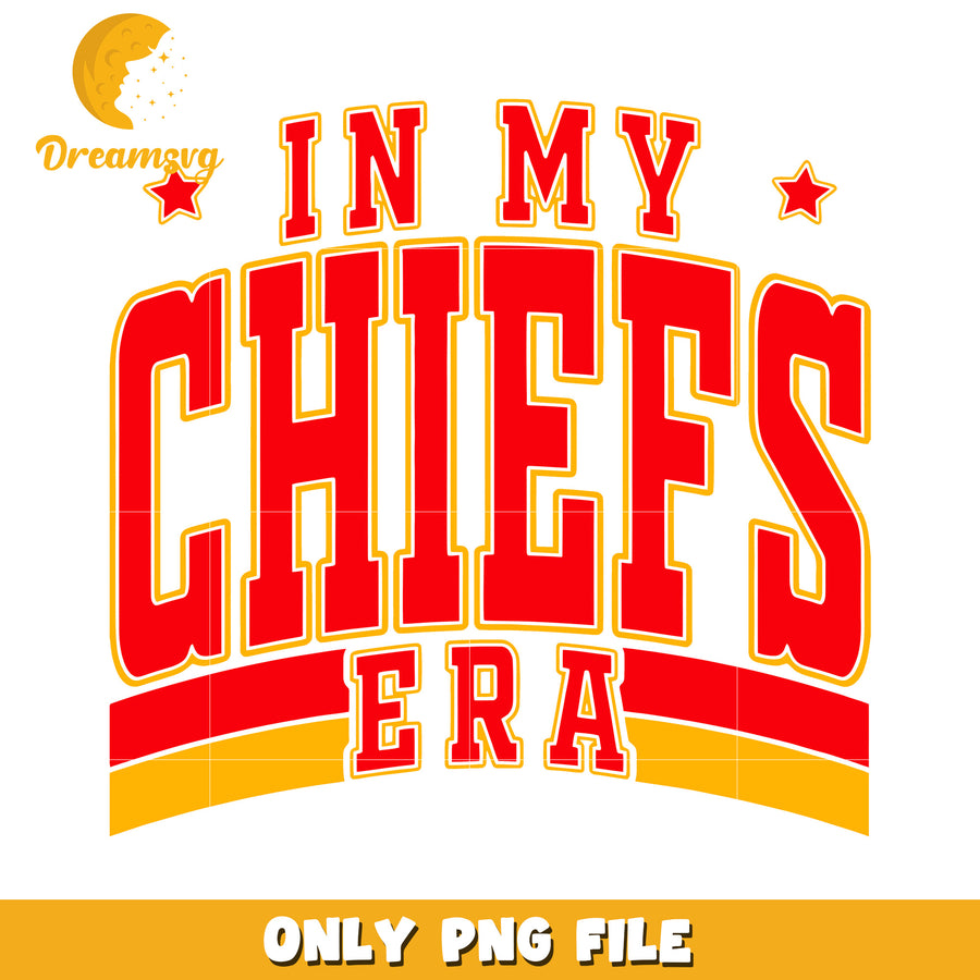 Kansas City Chiefs Era PNG Design