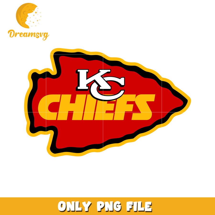 Kansas City Chiefs Logo PNG Instant Download File
