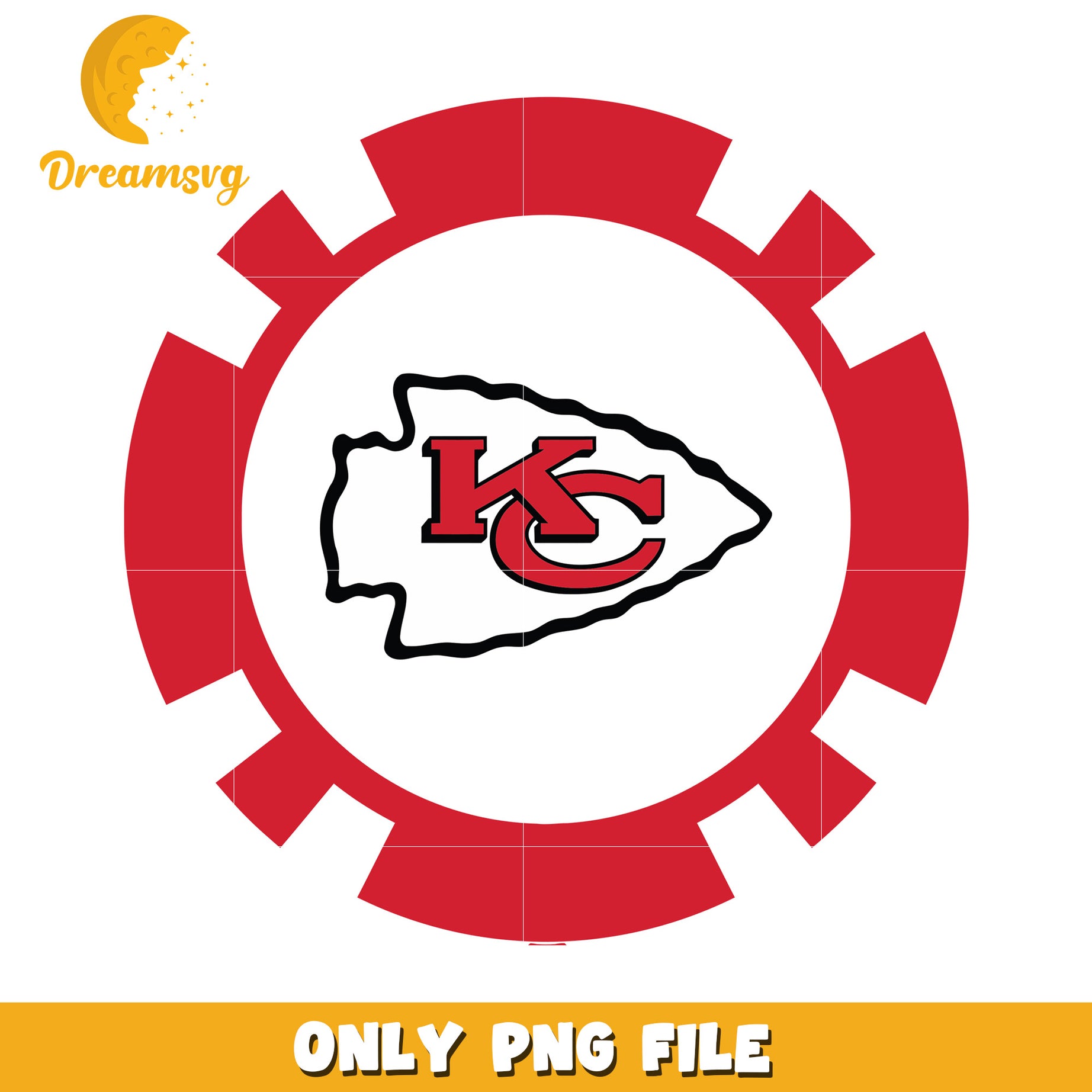 Kansas City Chiefs PNG Logo Design