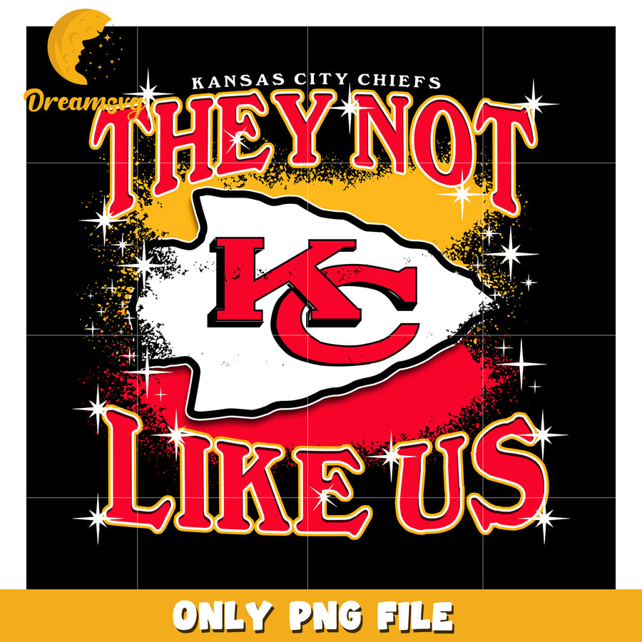 Kansas City Chiefs PNG They Not Like Us