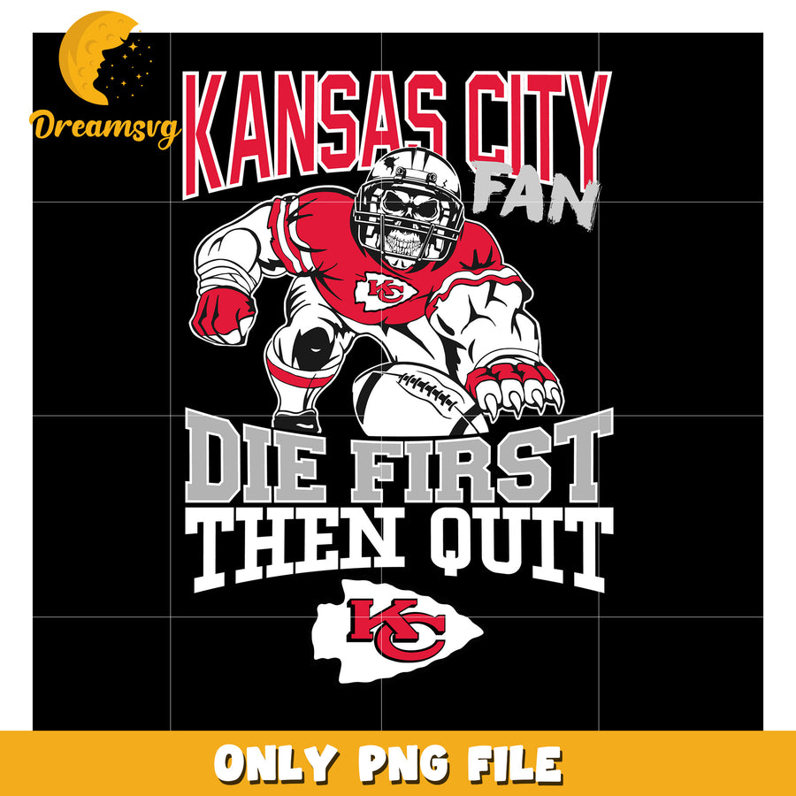 Kansas City Chiefs Skull Fan PNG