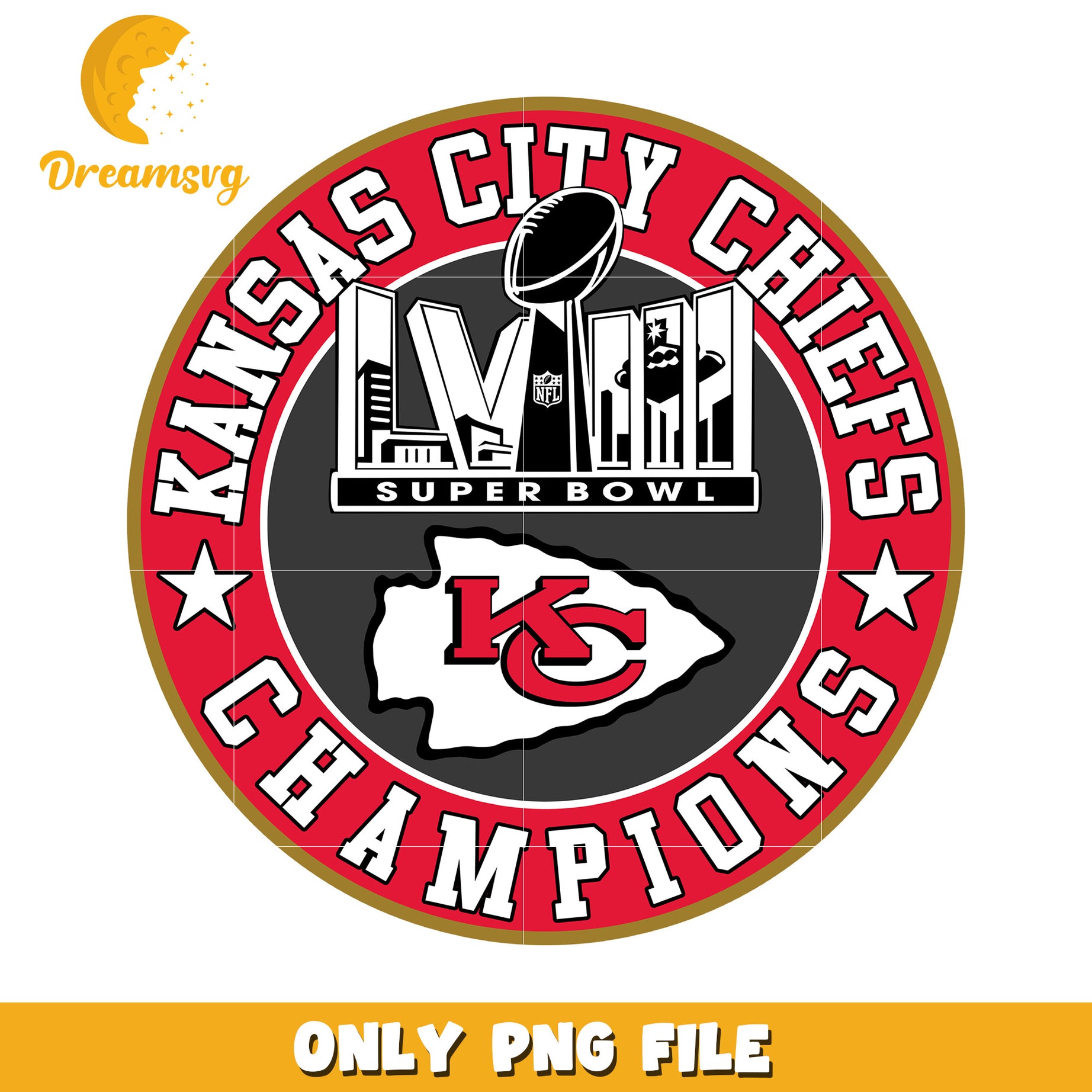 Kansas City Chiefs Super Bowl Champion PNG File