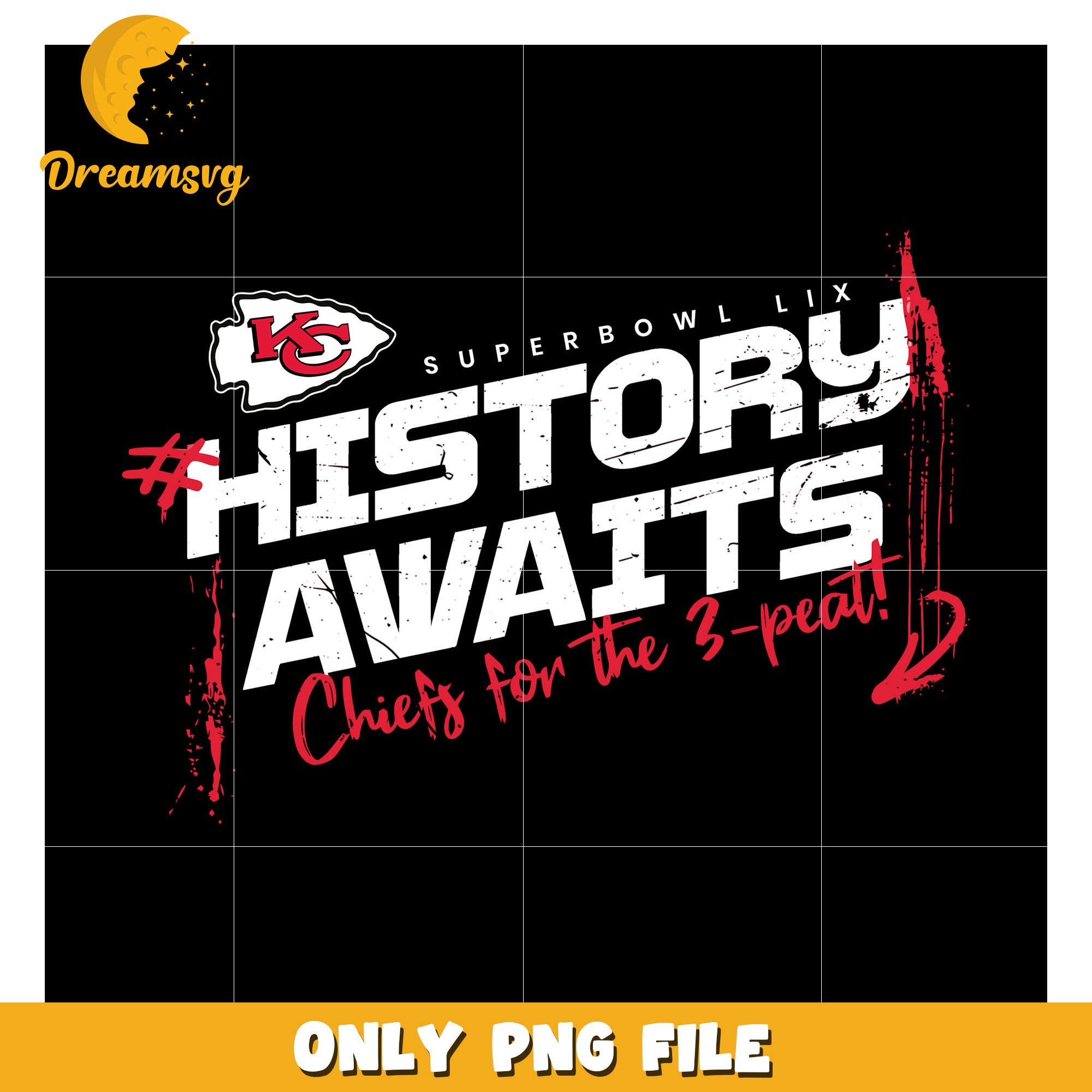 Kansas City Chiefs Super Bowl LIX PNG – DreamSVG Store