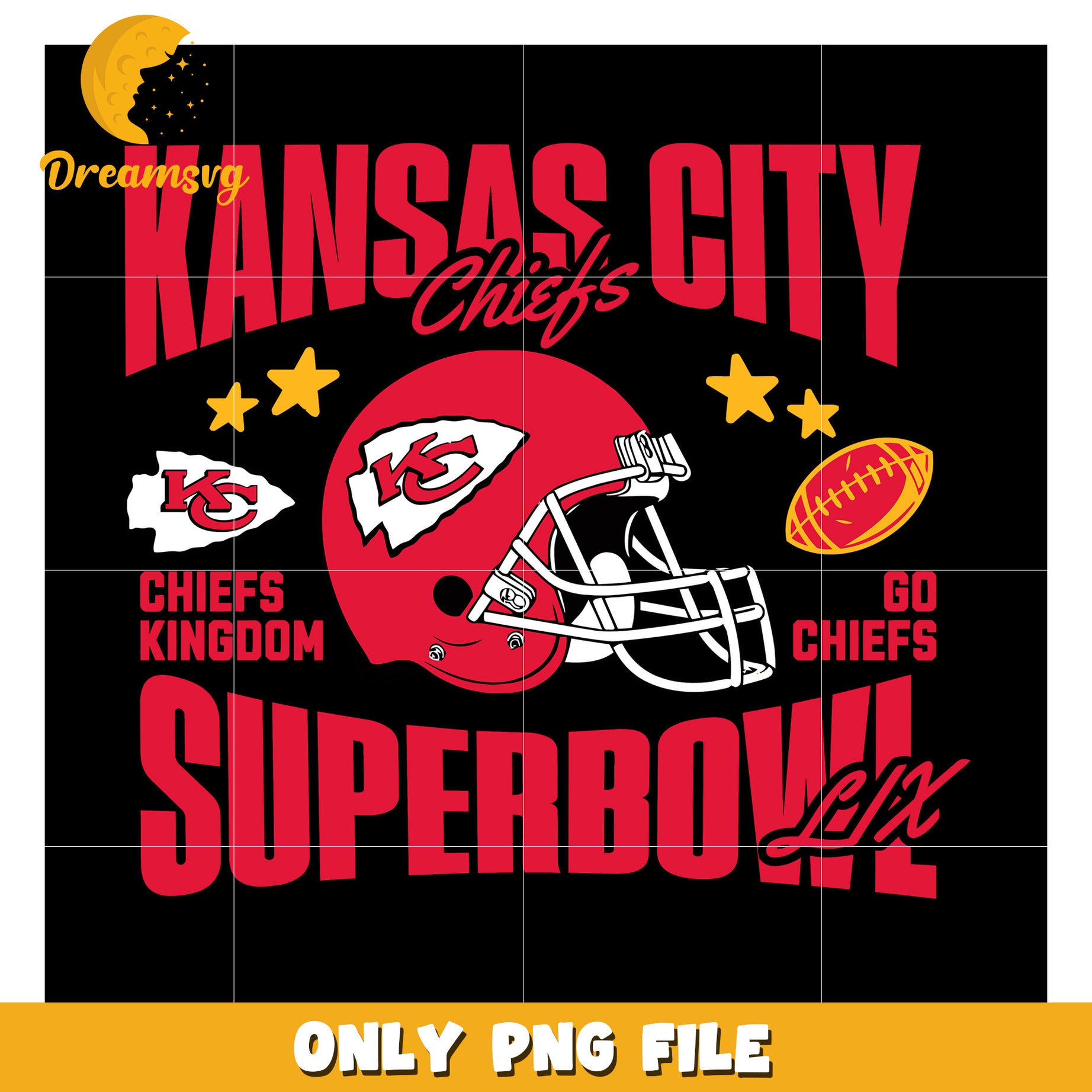 Kansas City Chiefs Super Bowl LVI PNG Design File