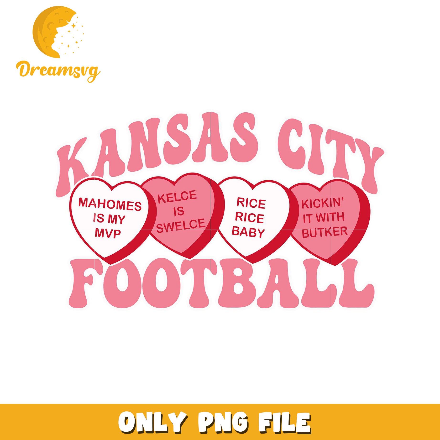 Kansas City Football PNG Design