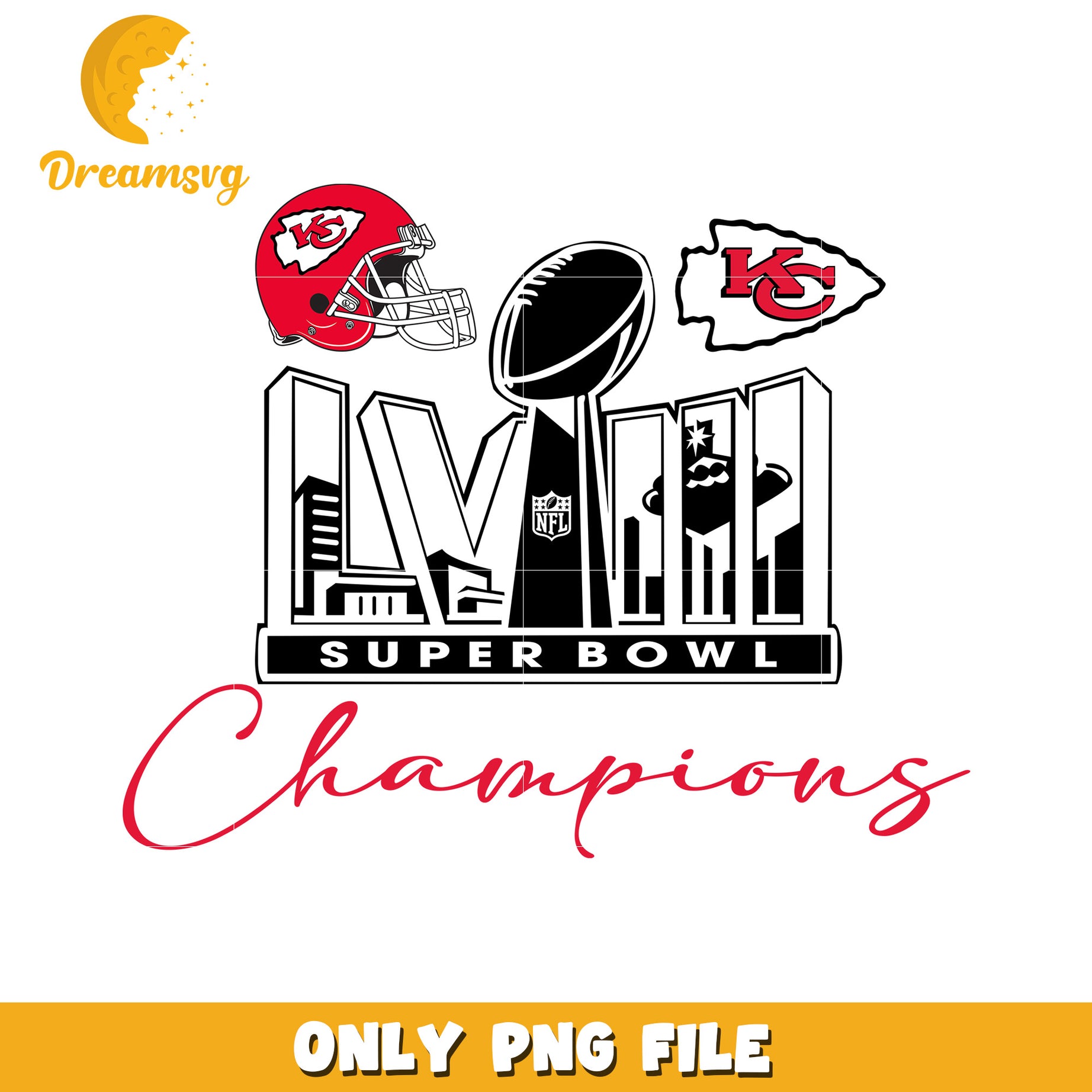 Kansas City Super Bowl Champions PNG Graphic File