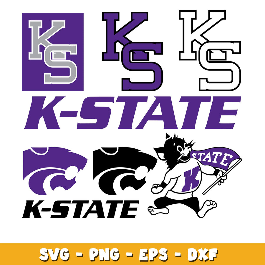 Kansas State Wildcats Bundle svg, Kansas State Wildcats logo svg, ncaa svg  