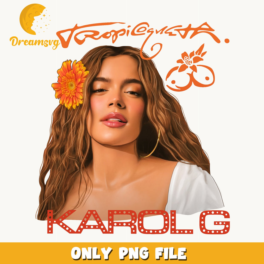 Karol G Mañana Sera Bonito PNG, Latina Pop, Fan PNG