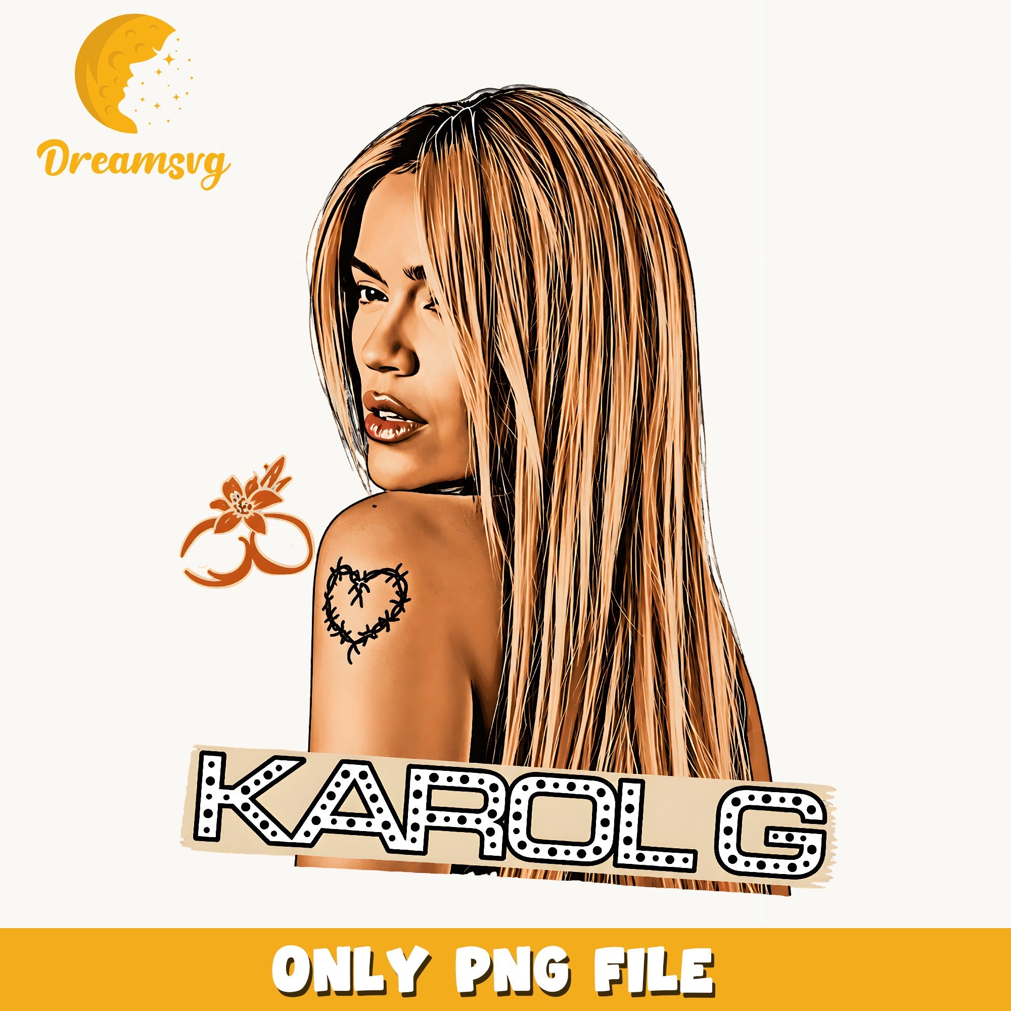 Karol G PNG, Latin Music Singer Clipart, Karol G Fan PNG