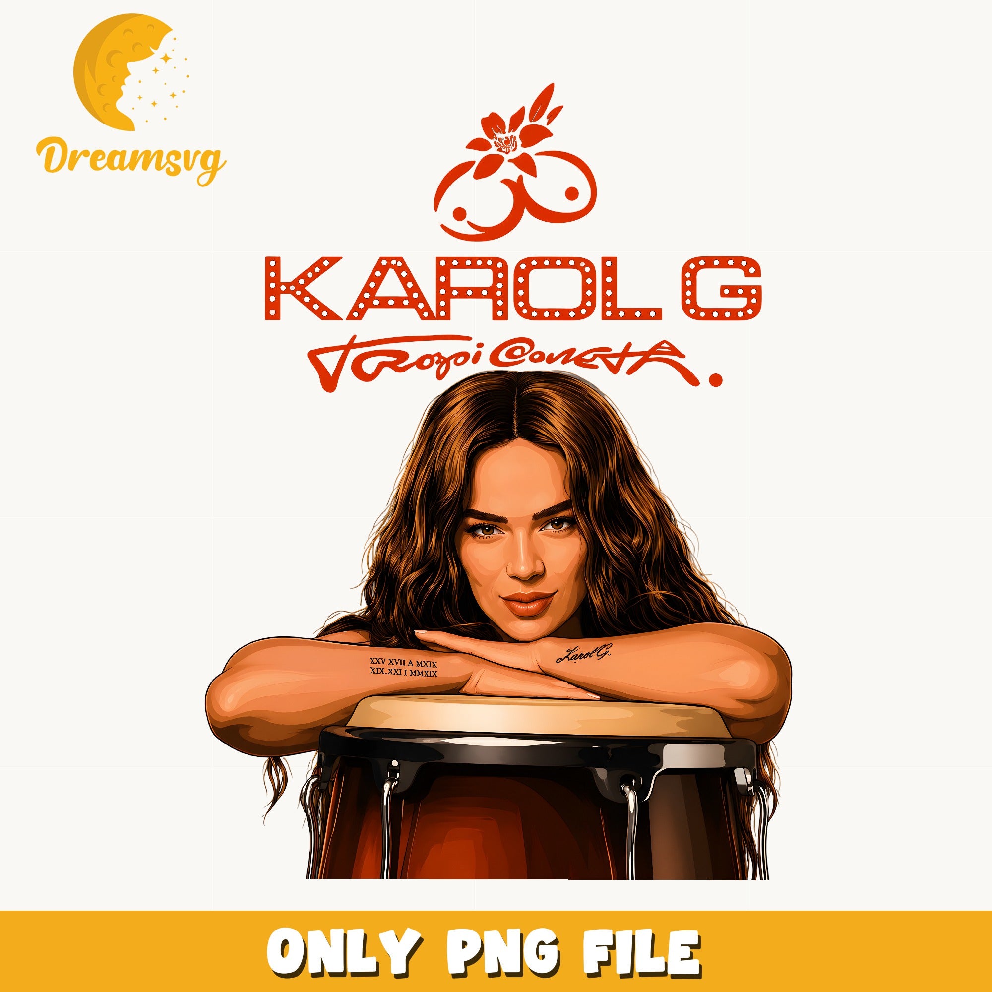 Karol G Tropici Concert PNG, Latin Music Singer PNG, Concert PNG