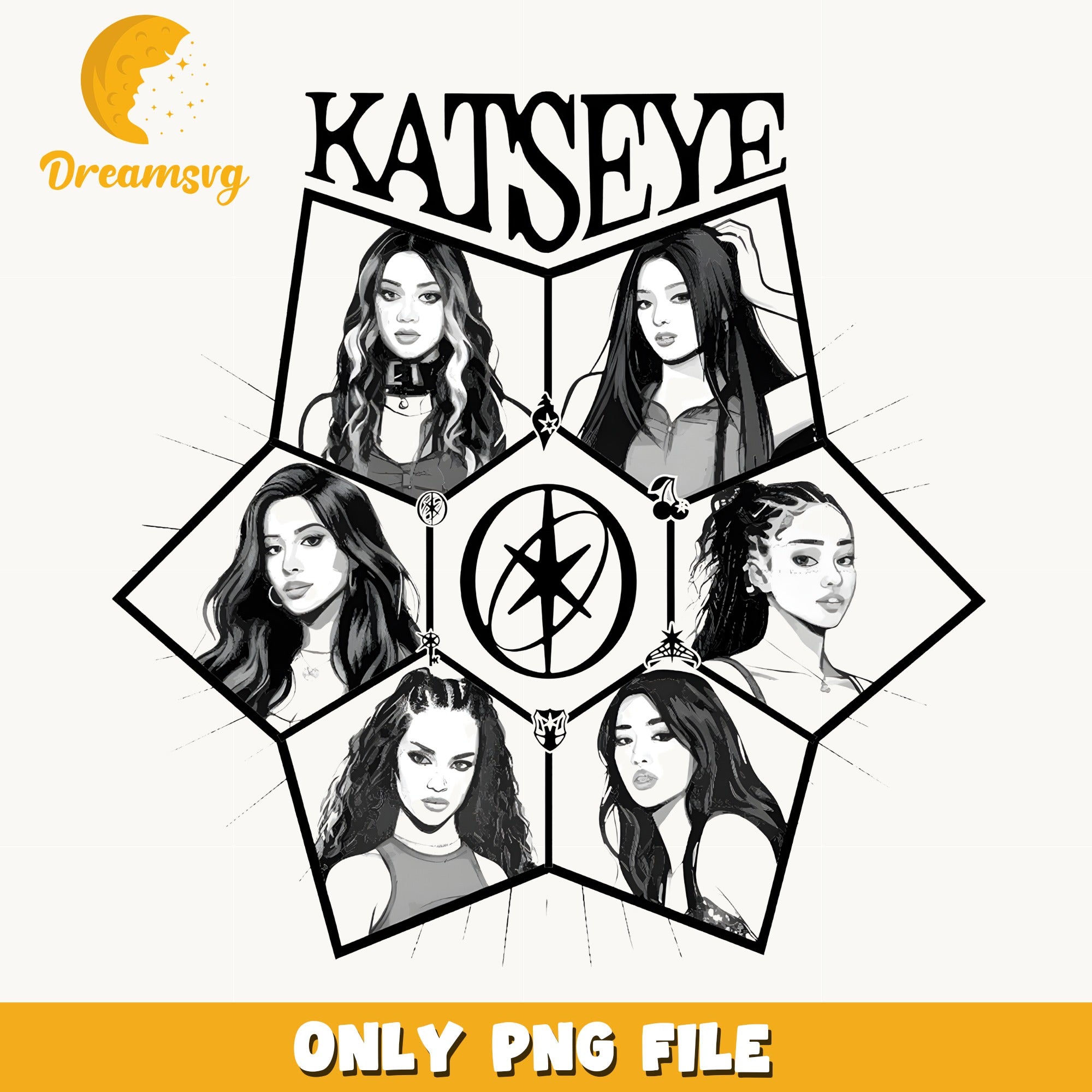 Katseye Kpop Girl Group PNG, Katseye Members PNG, Kpop PNG