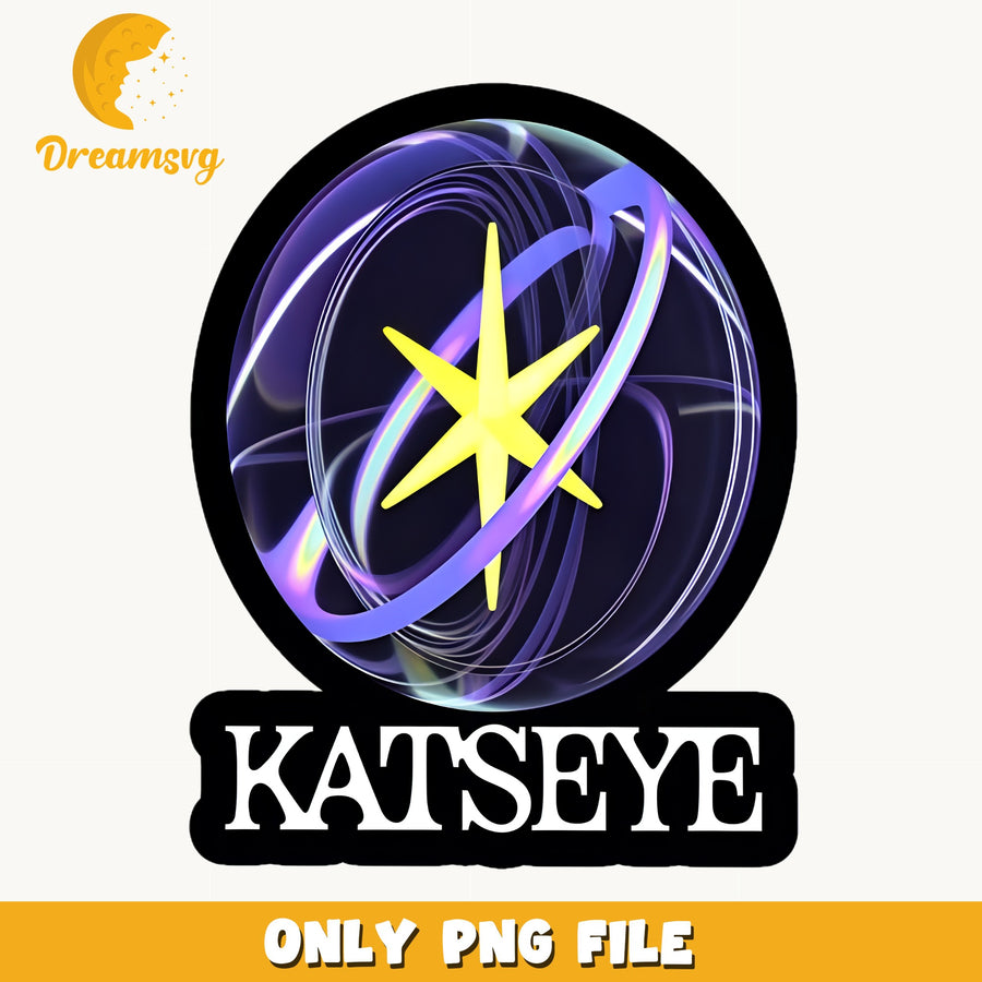 Katseye Orbit Logo PNG, Kpop Band Emblem, Fan PNG