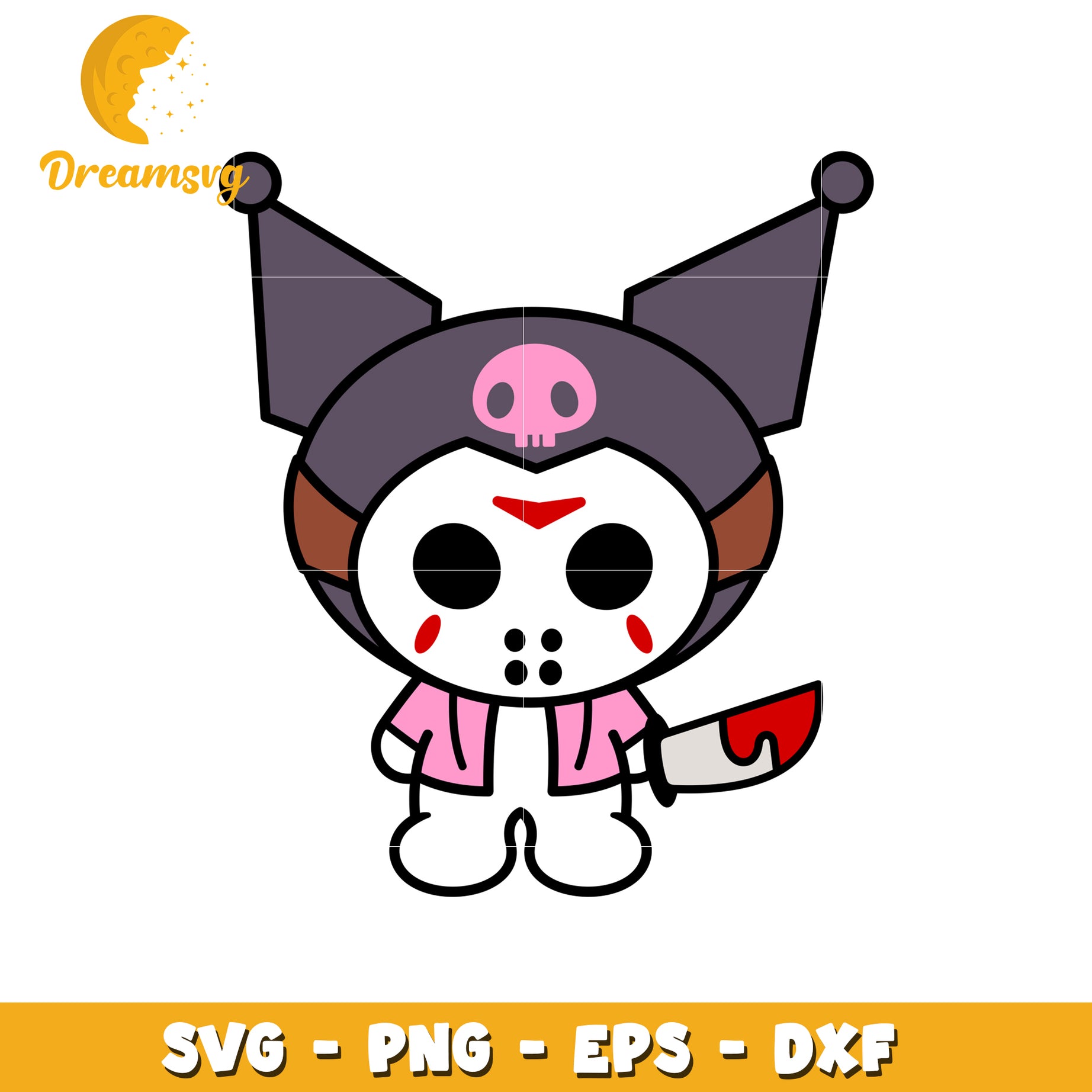 Kawaii Halloween SVG Cut File