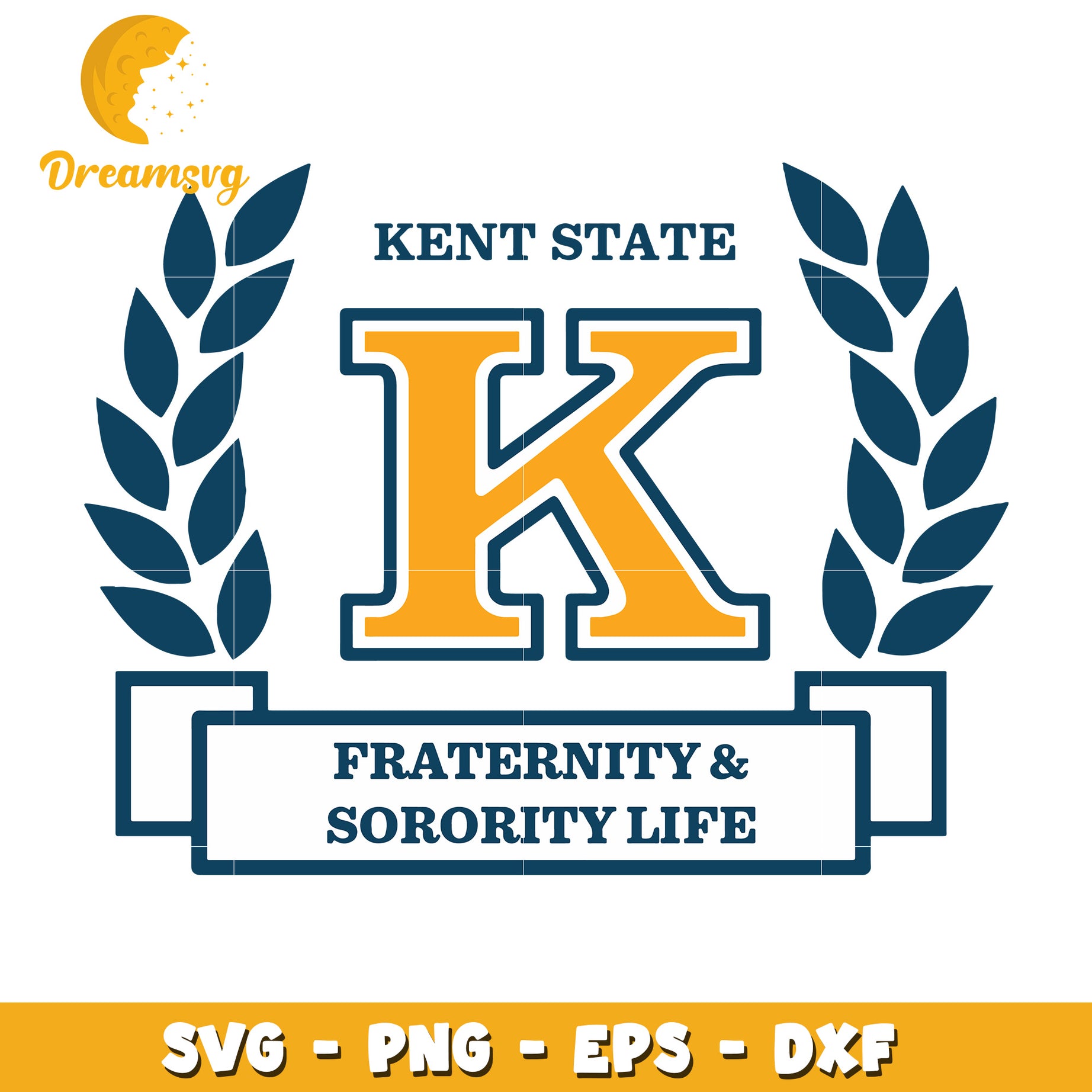 Kent State Fraternity Sorority SVG PNG