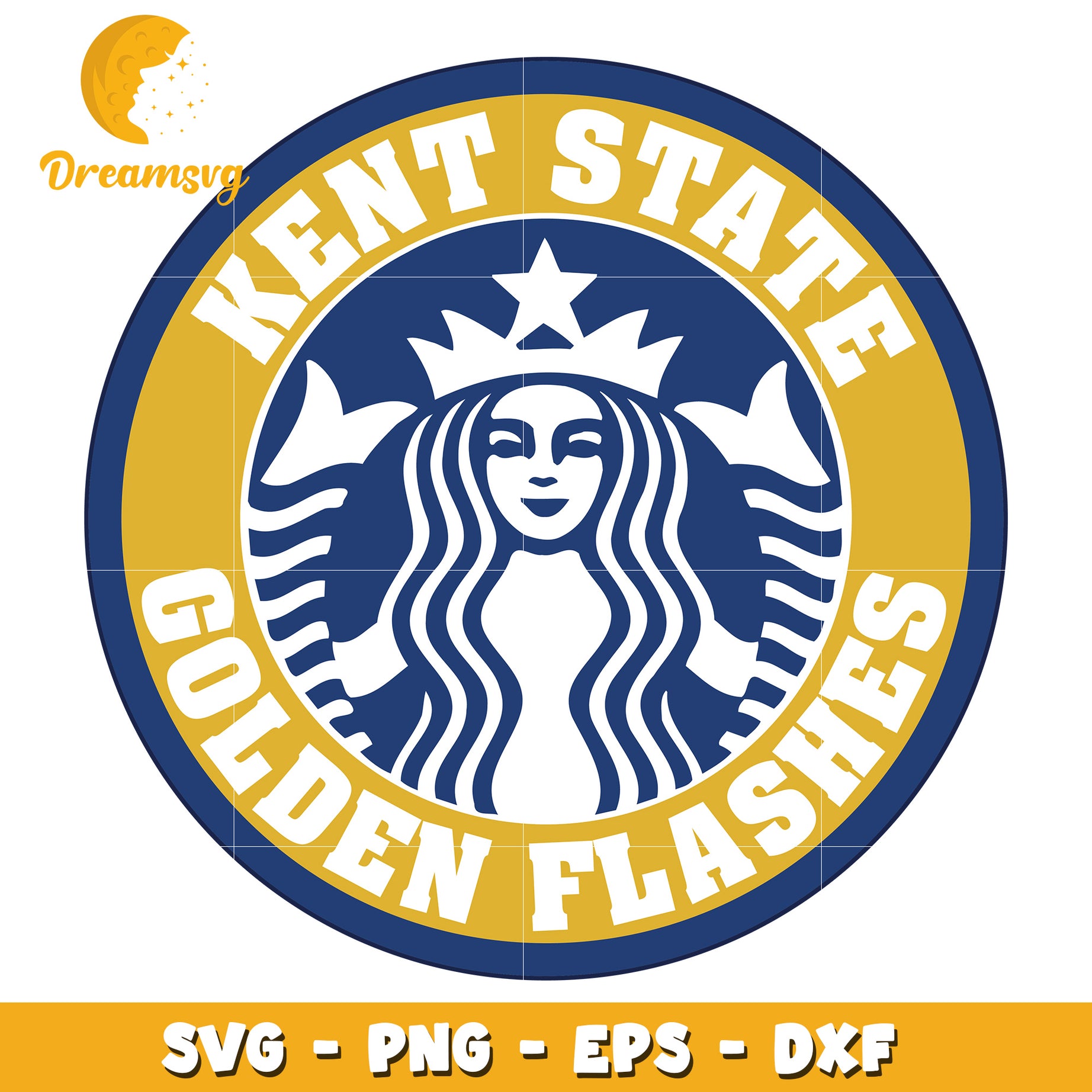 Kent State Golden Flash SVG PNG EPS DXF