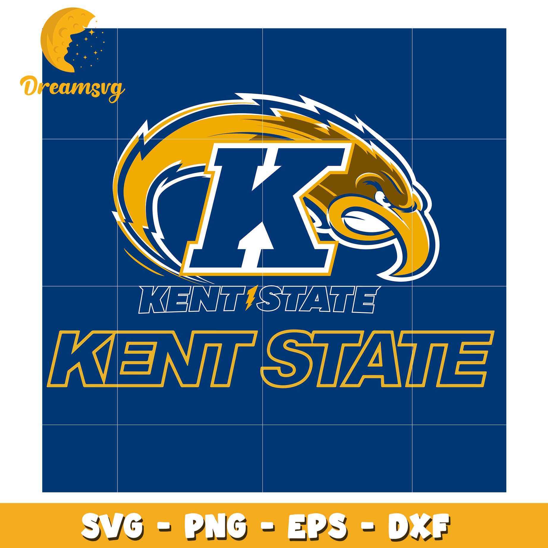 Kent State University SVG Graphic for Sports and Crafts Use