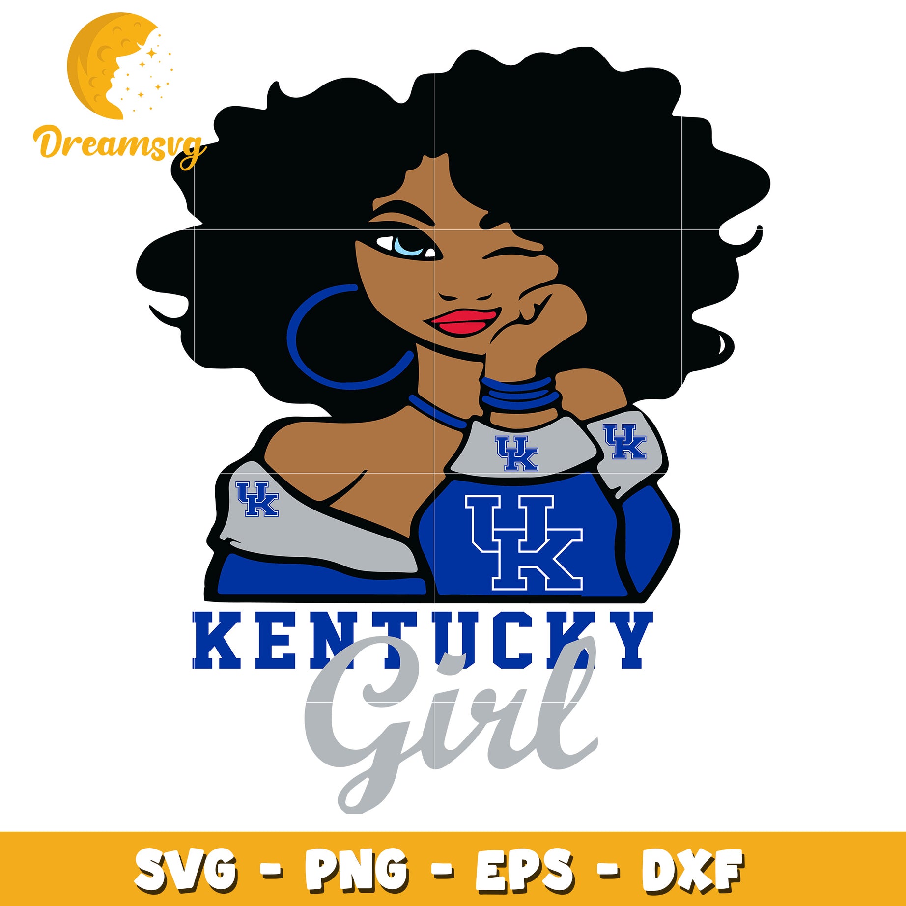 Kentucky Girl SVG PNG EPS DXF