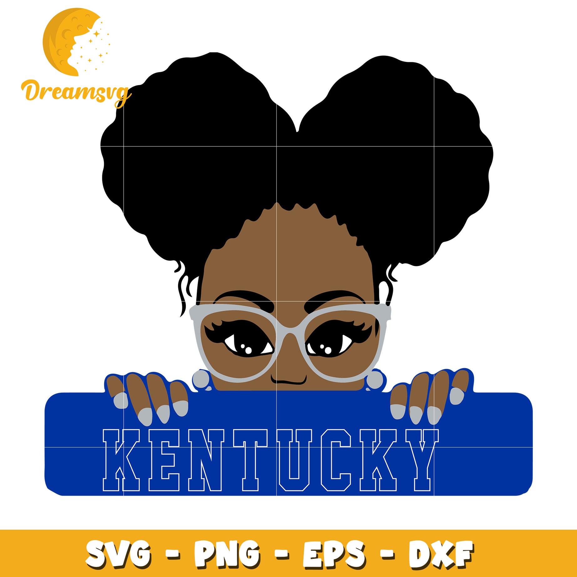 Kentucky Girl SVG PNG EPS DXF Cut File