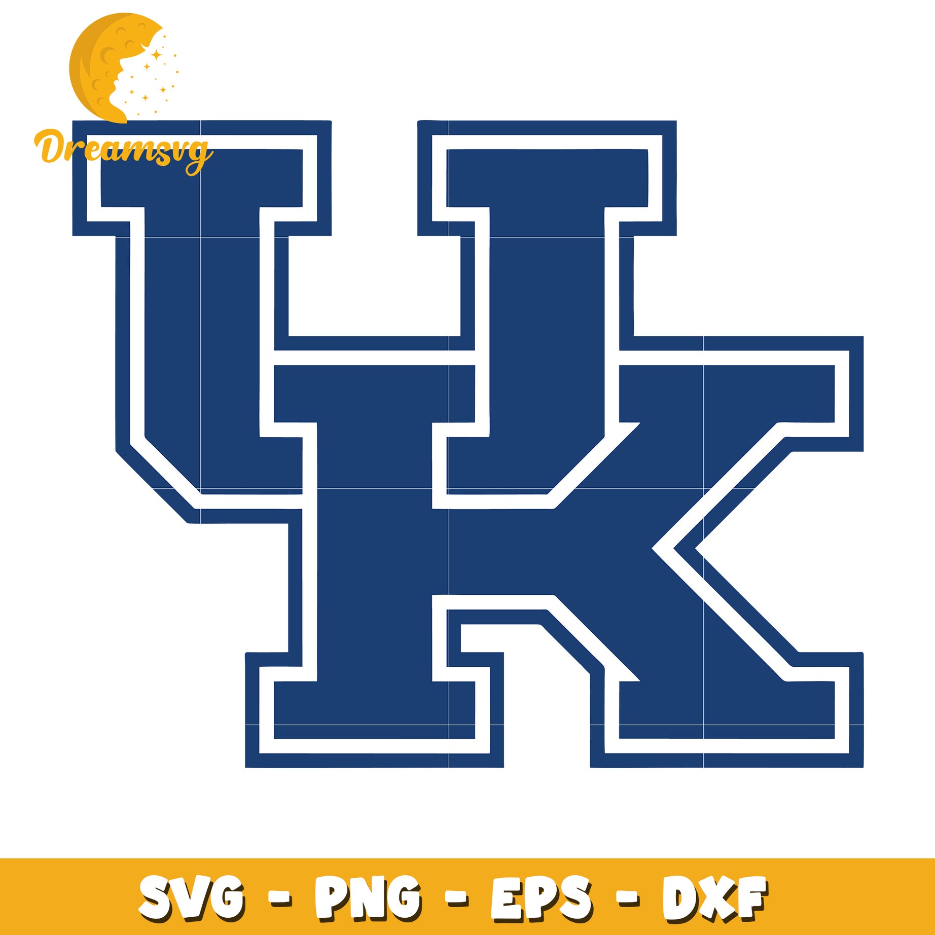 Kentucky Wildcats Logo SVG File for Crafts and Designs 60 Characters