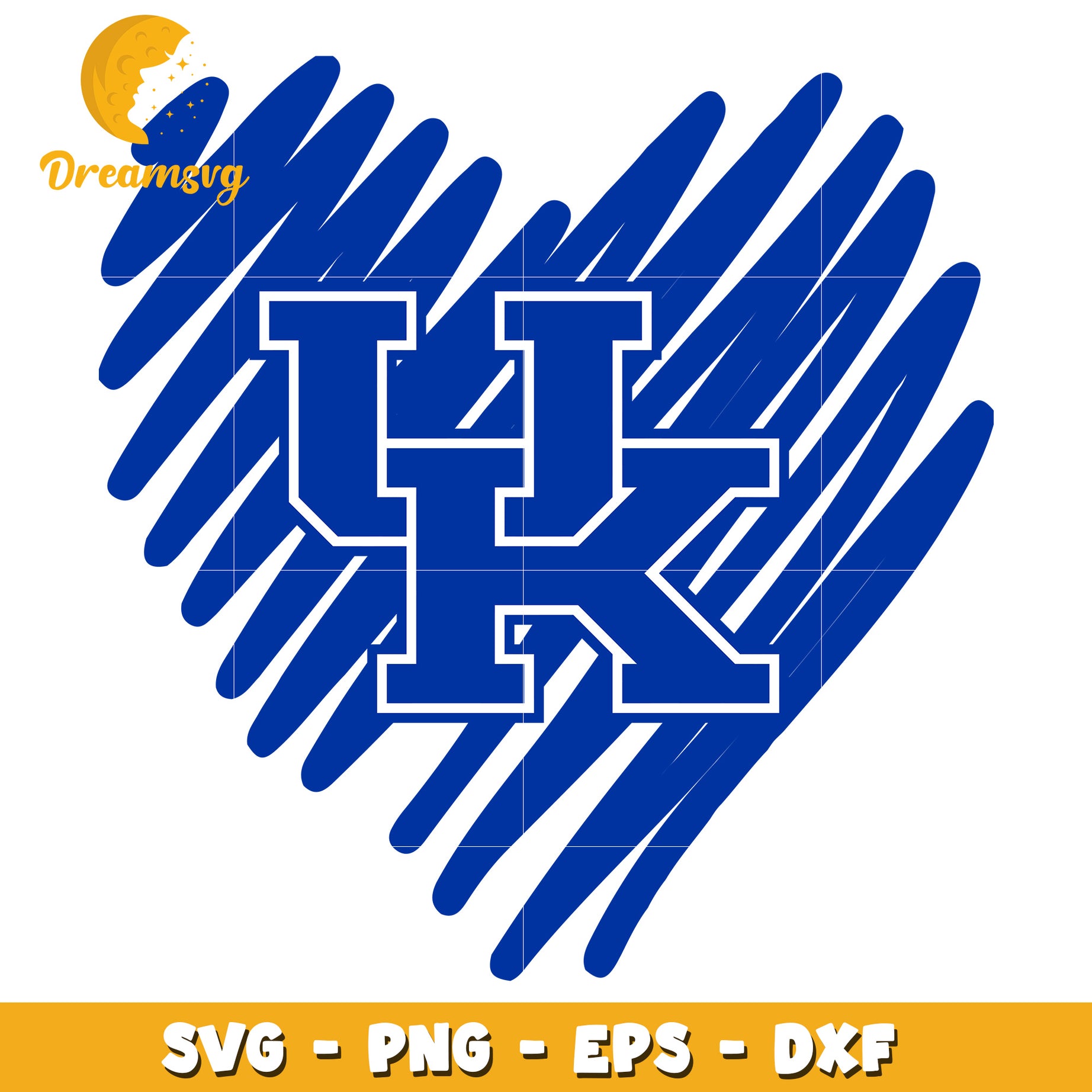 Kentucky Wildcats SVG Design Heart Graphic for Crafting Projects