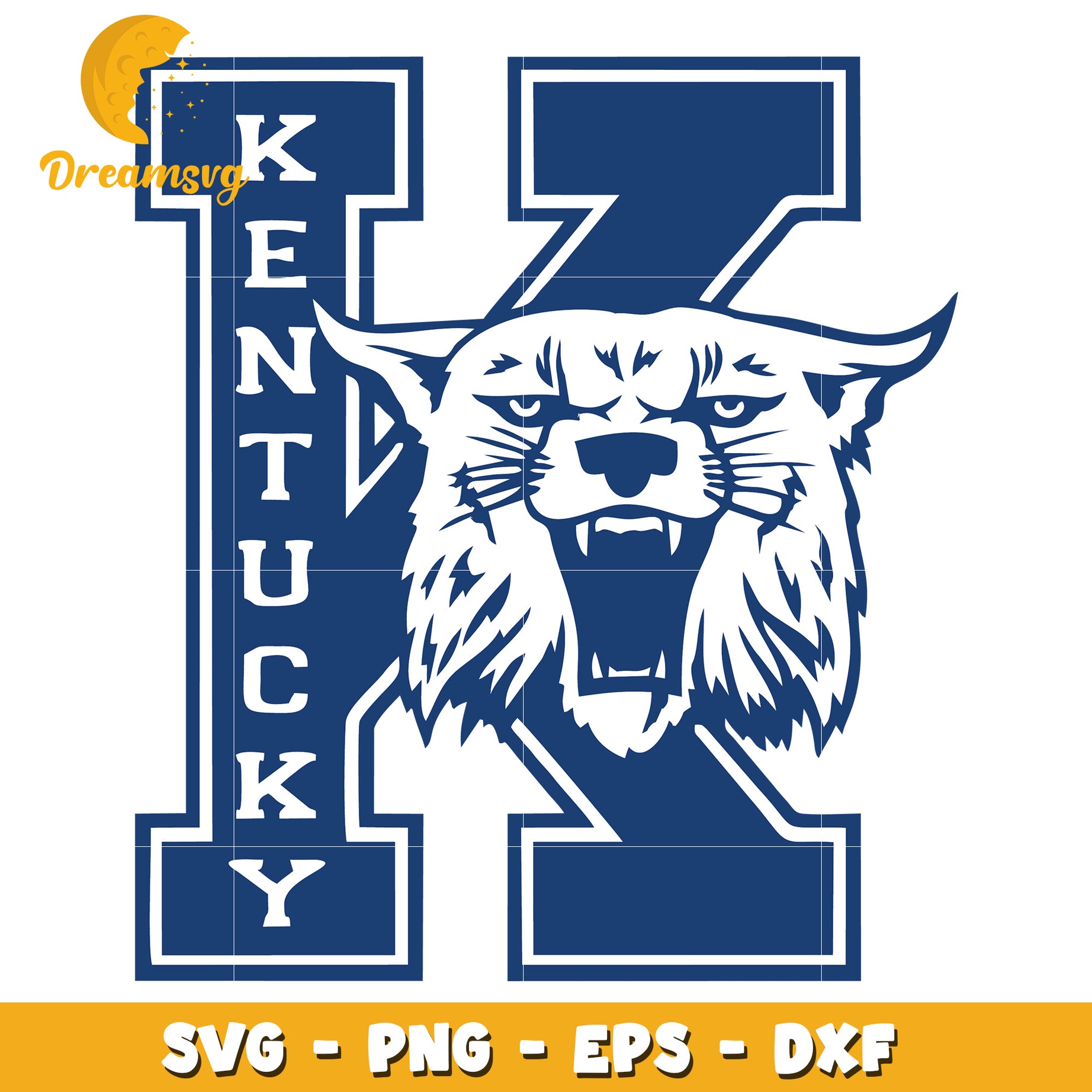 Kentucky Wildcats SVG Logo Design for Cricut and Silhouette