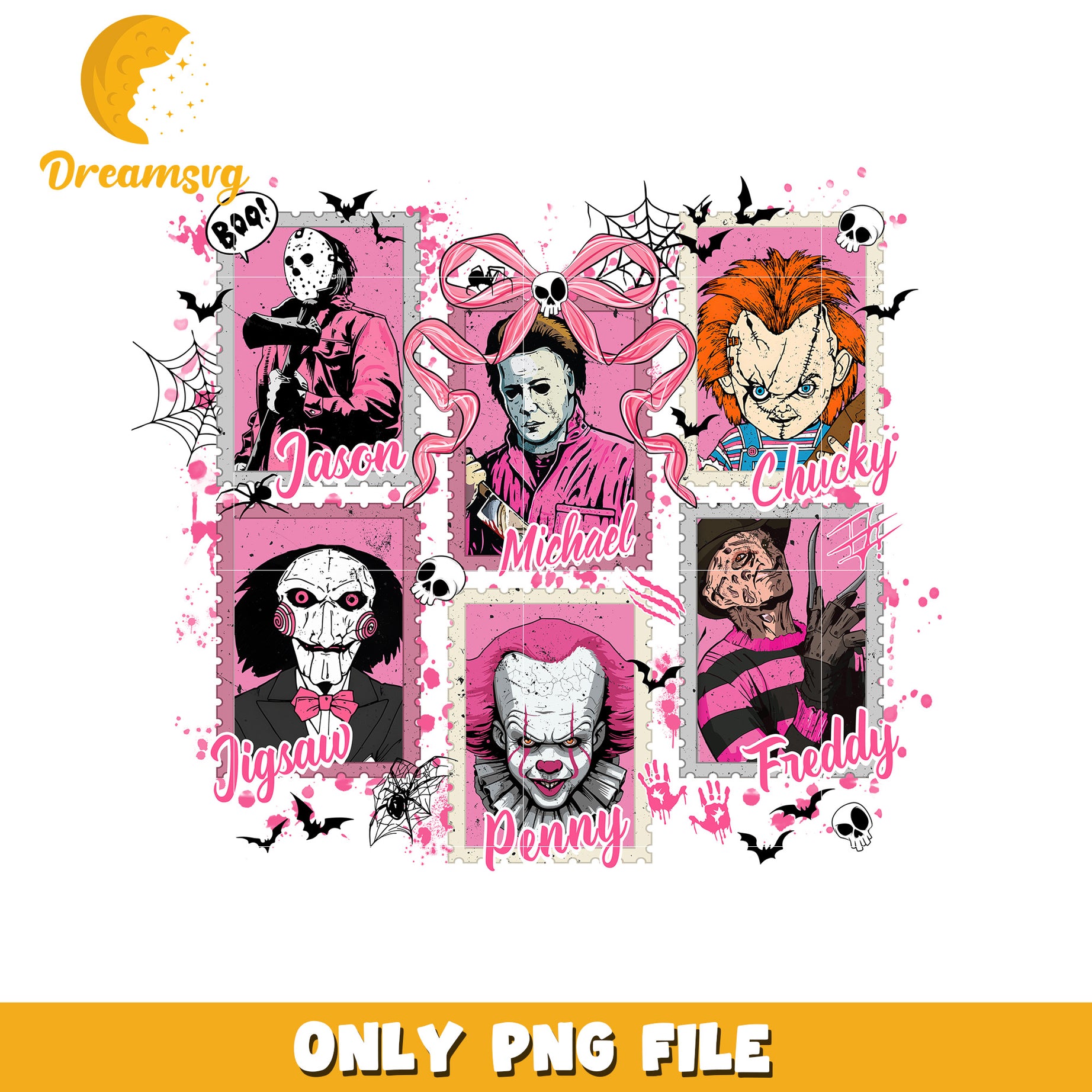 Killers halloween png, halloween holiday png, halloween memes png